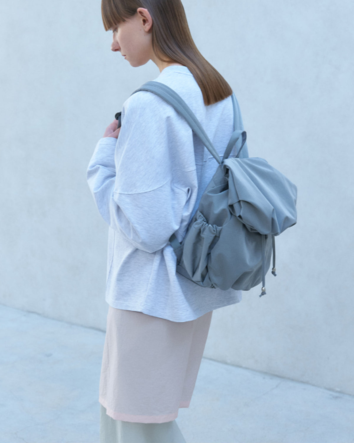 Blooming Mini Backpack - Gray