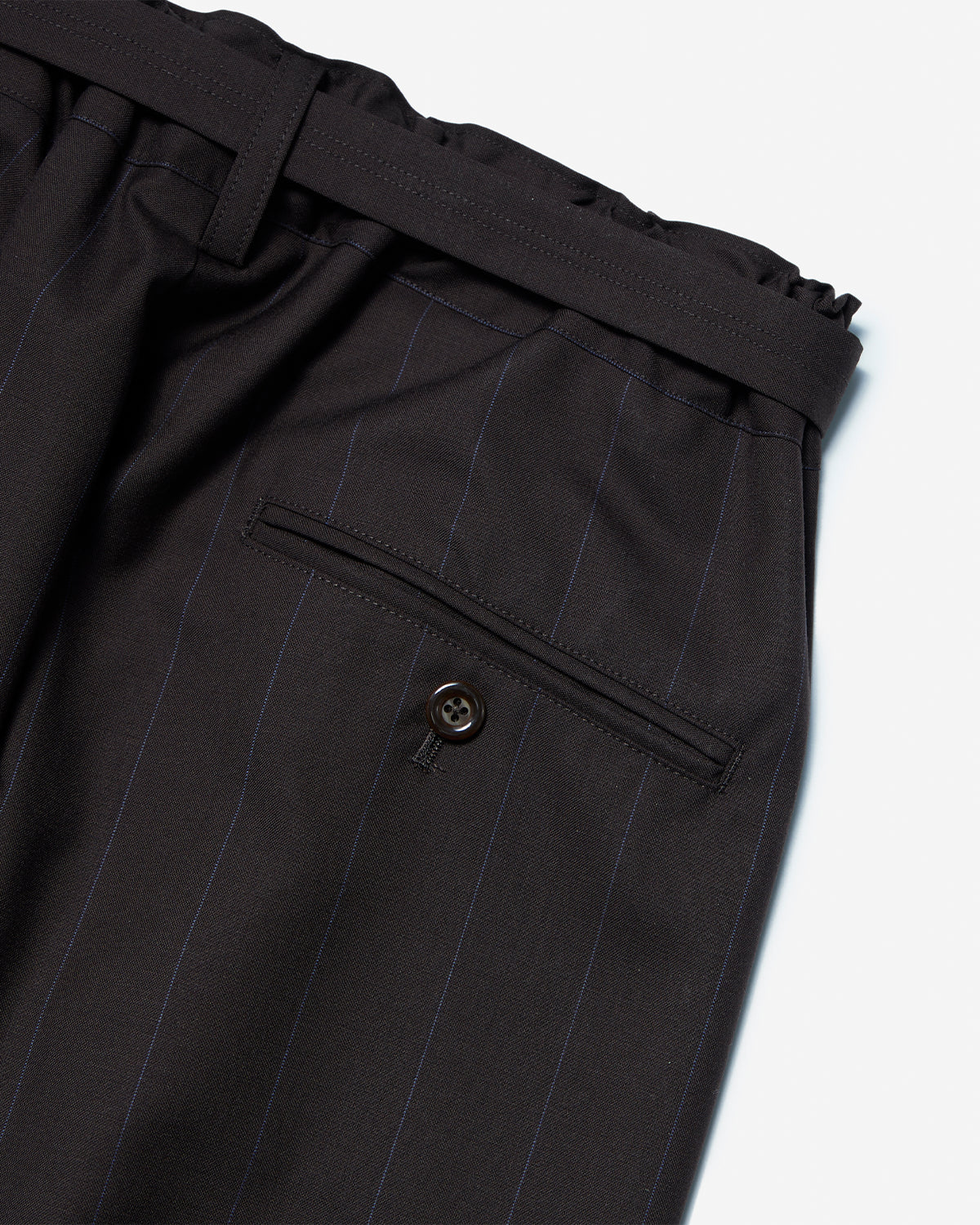 Belted Wide PNT - Chocolate