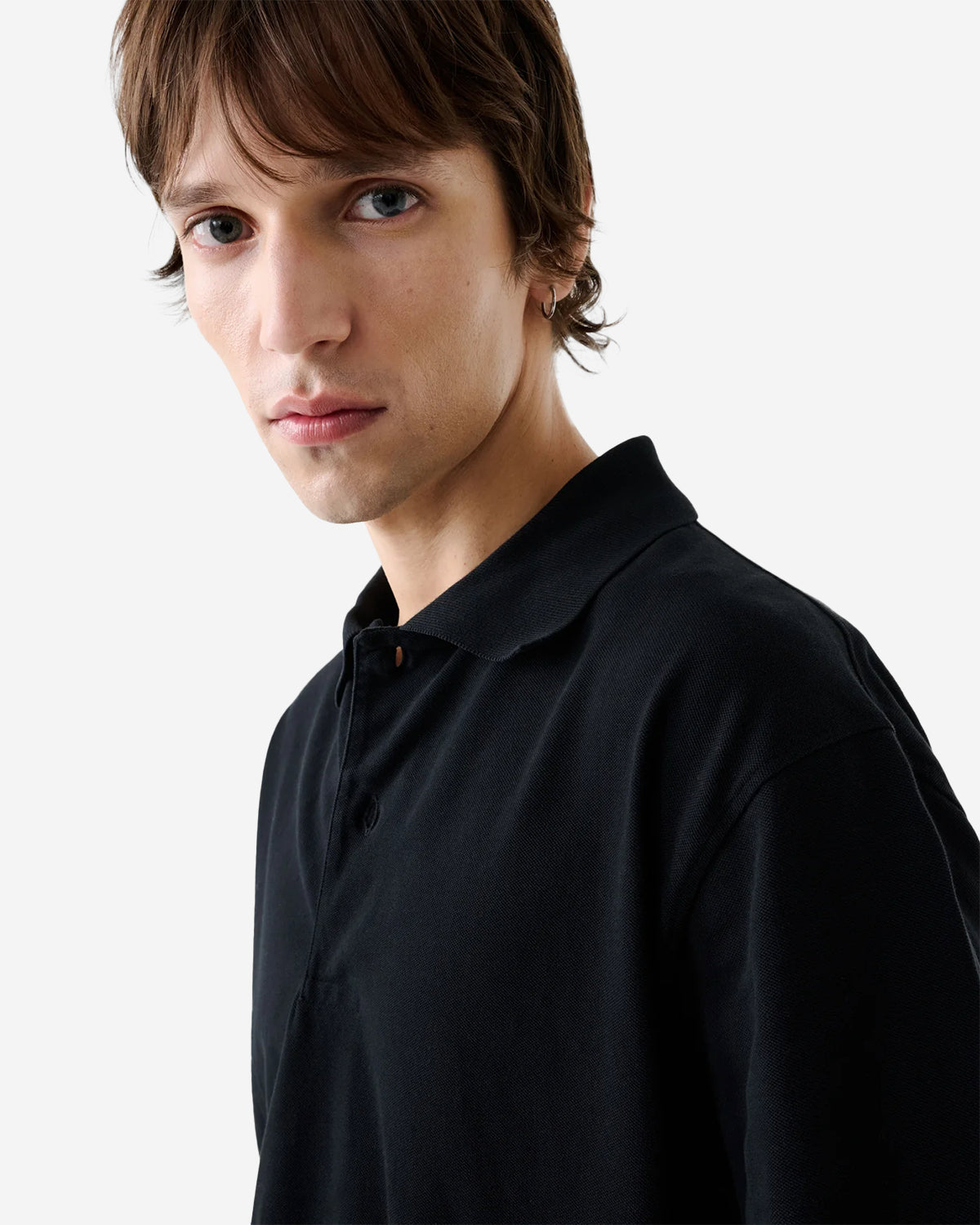 Balaton - S/S Polo - Washed Black