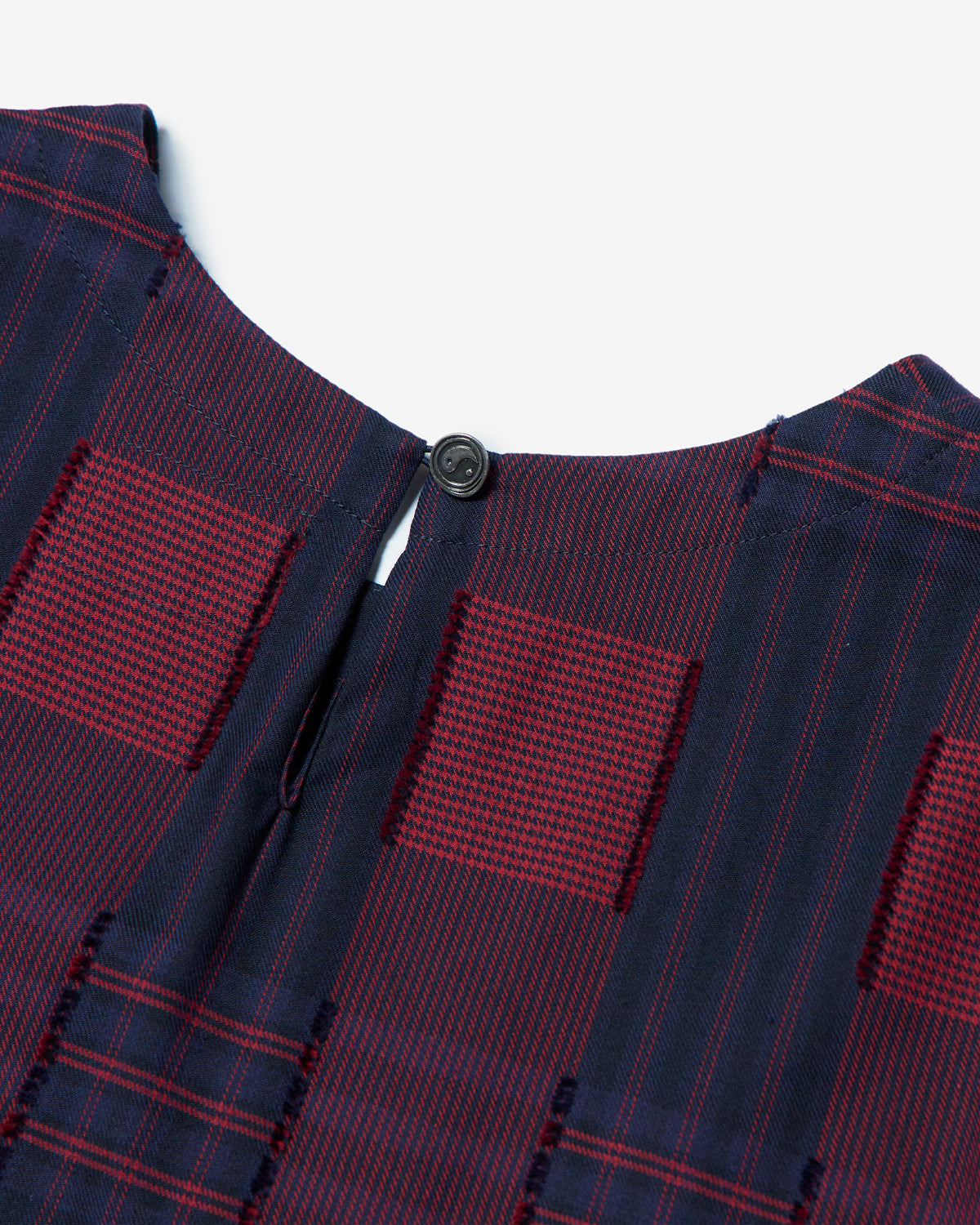 Touring Dress - Red / Navy