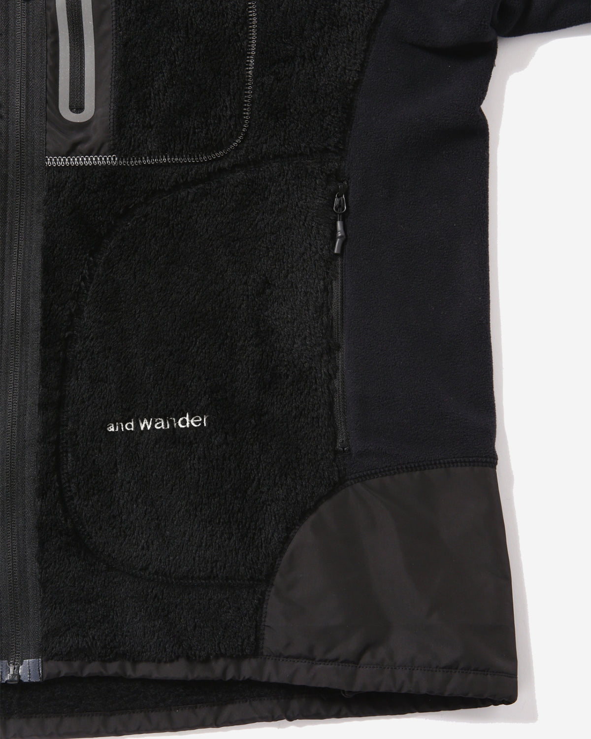 High Loft Fleece Jacket - Black