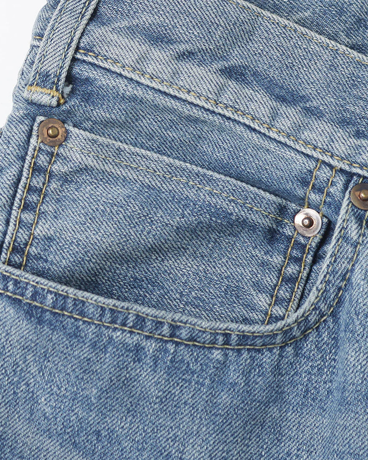 Time Travel Jean Wide 1977 Wash - Vintage Indigo 1977 Wash