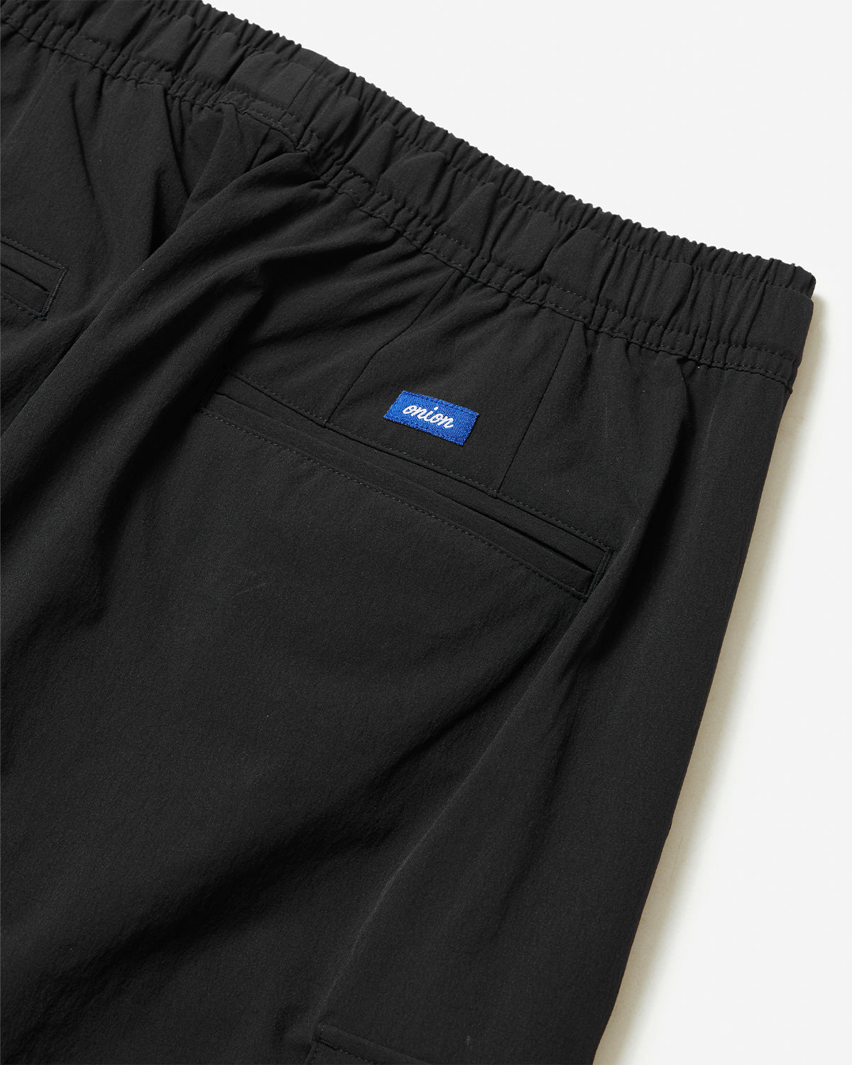 Boro - Belted Easy Cargo Pants - Black