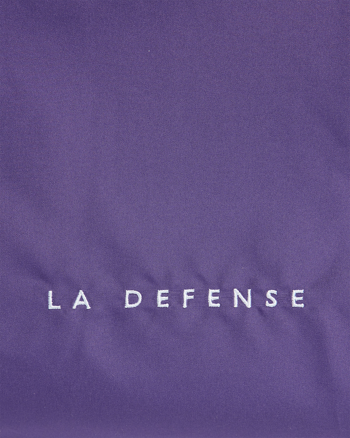 La Defense - Polyester Taffeta Shoulder Bag - Purple White