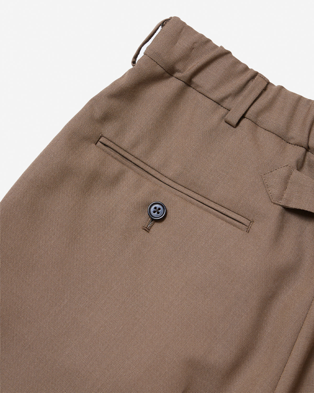 Spindle New Piped Stem No Tuck Trouser - Brown
