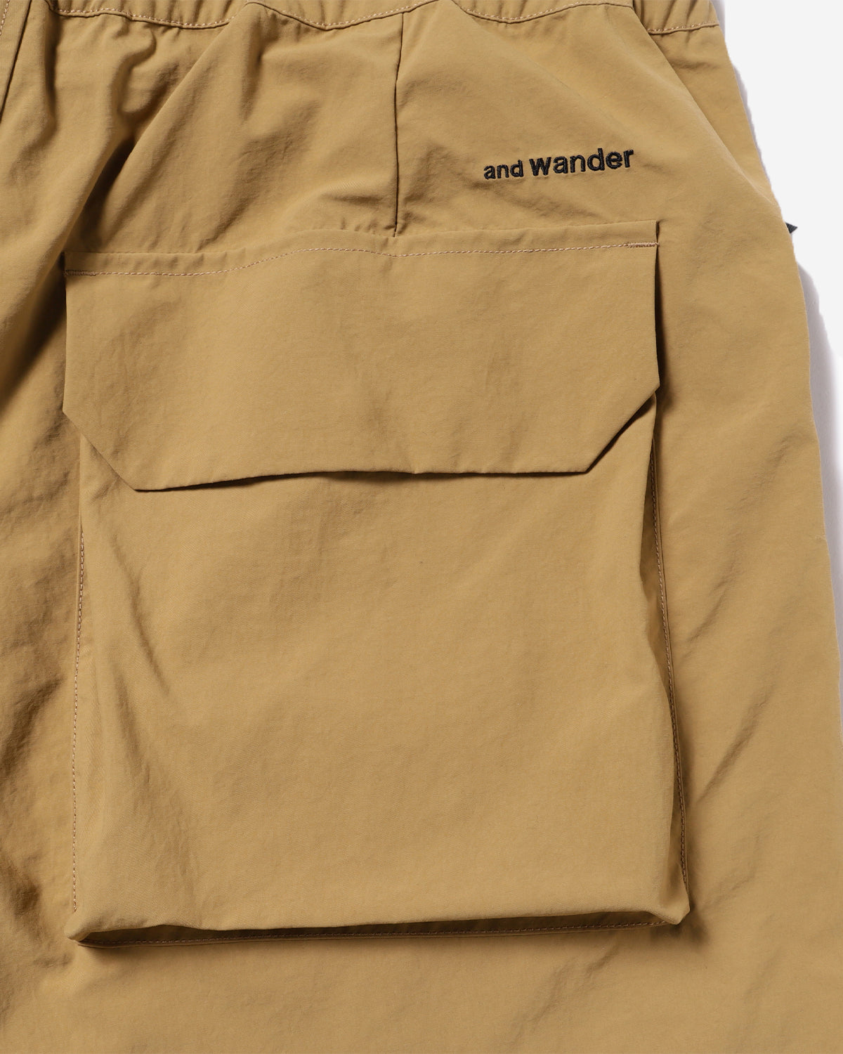 Twill Short Pants (M) - Beige