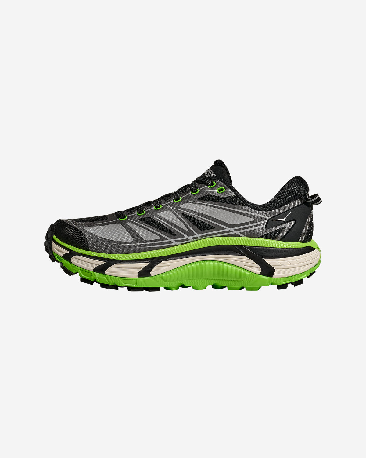 Hoka Mafate Green Flash The Hoka Mafate Speed In Cyan And Acid
