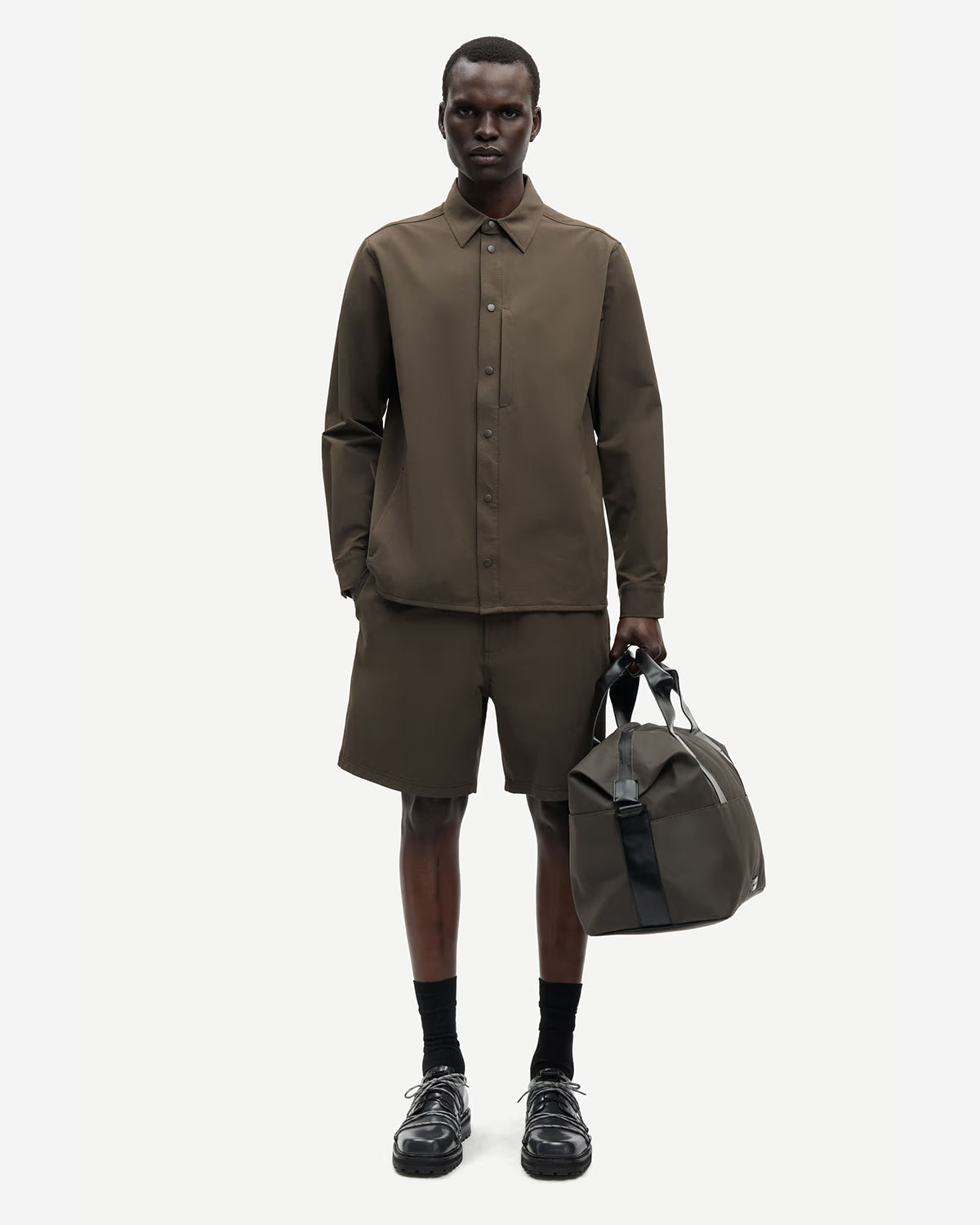 Sahammel X Shorts - Black Olive