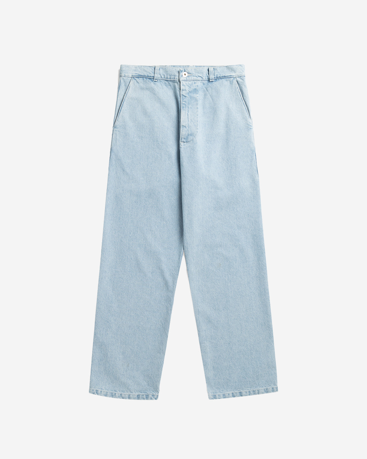 5 Pocket - Mens Trousers Denim - Bleached