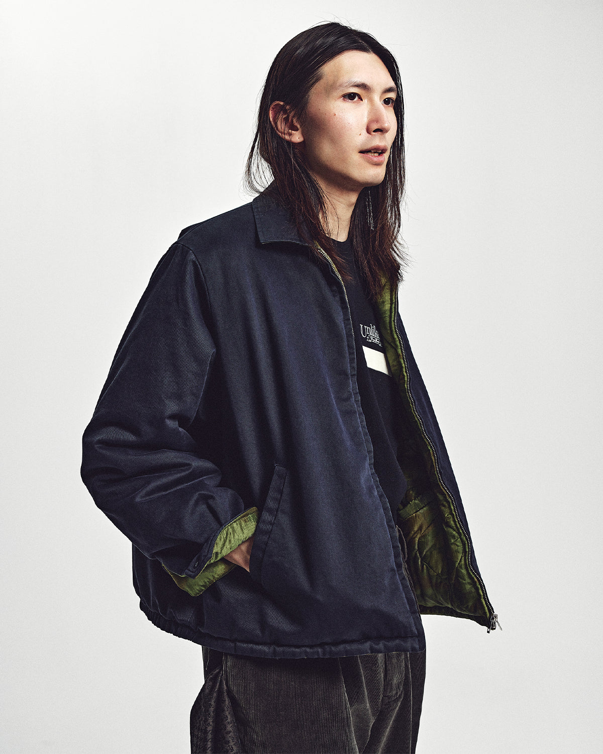 Reversible Vietnam Jacket - Black / Camouflage – onionbkk.com / Onion Reversible Vietnam Jacket - Black / Camouflage – onionbkk.com / Onion