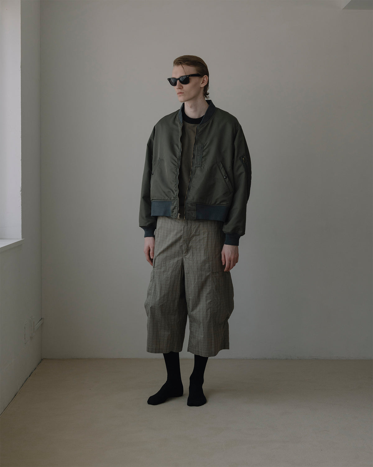 Unlikely Reversible MA-1  - Olive / Sage