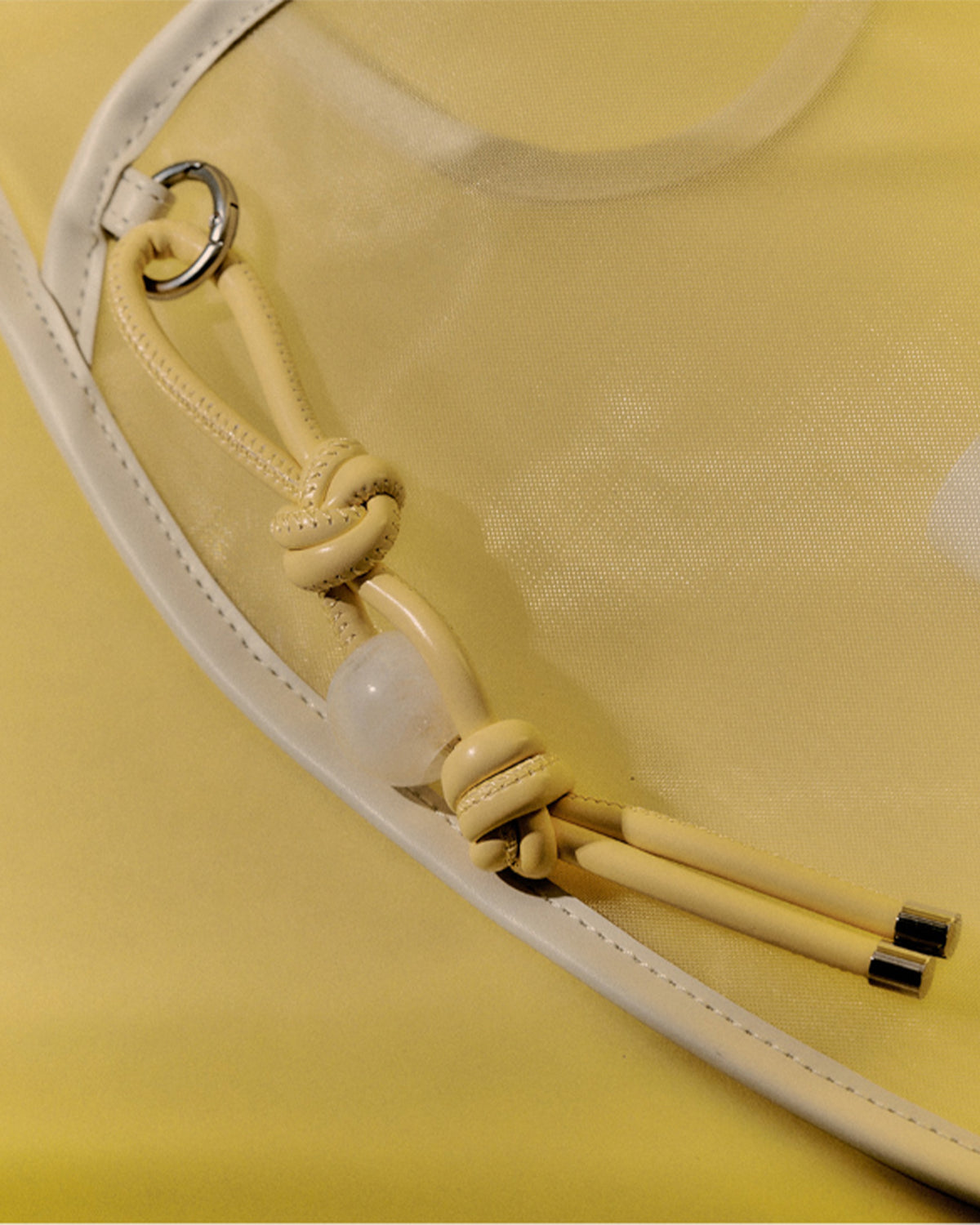 Nest Mesh Shoulder Bag - Ivory