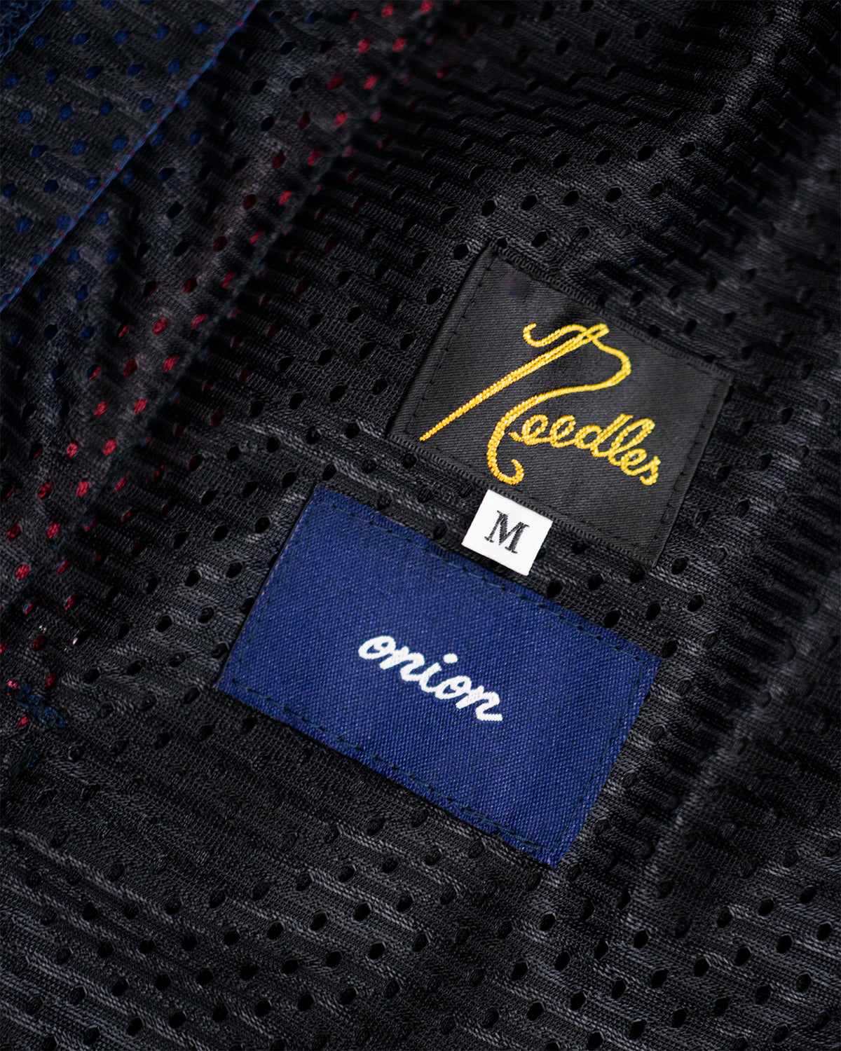 Onion's Exclusive H.D.Track Pant - Poly Smooth - Navy / Red / Pumpkin