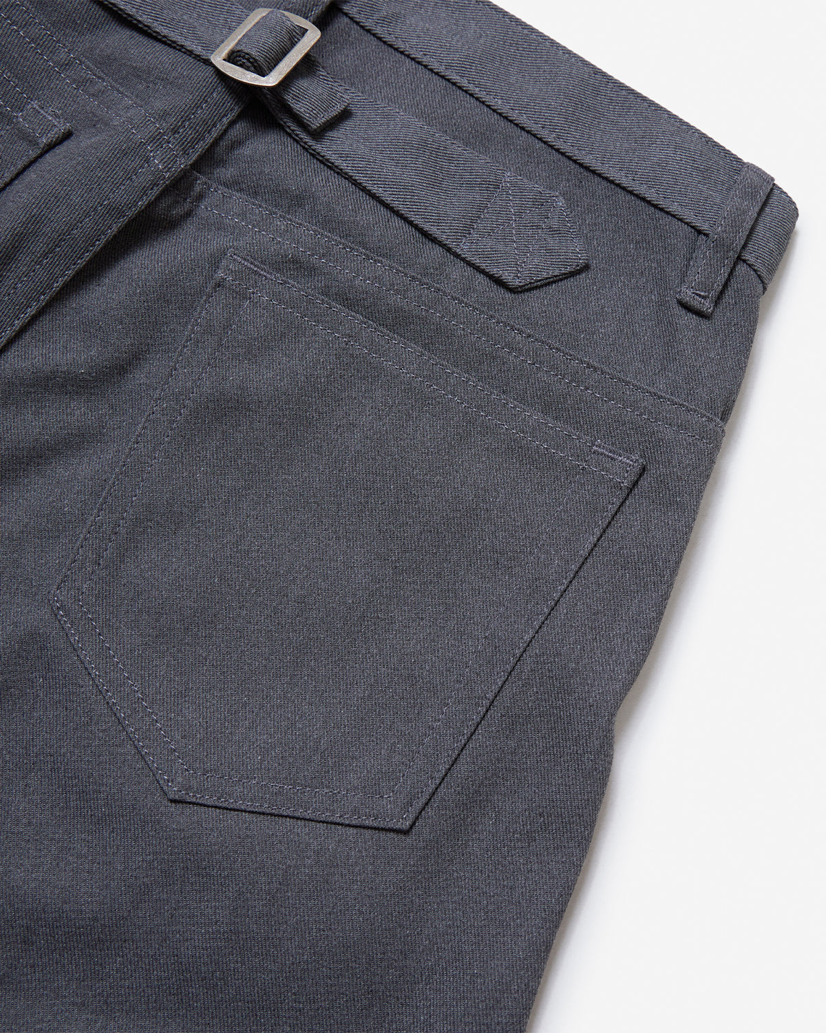 Five Piped Stem Trouser - Gray