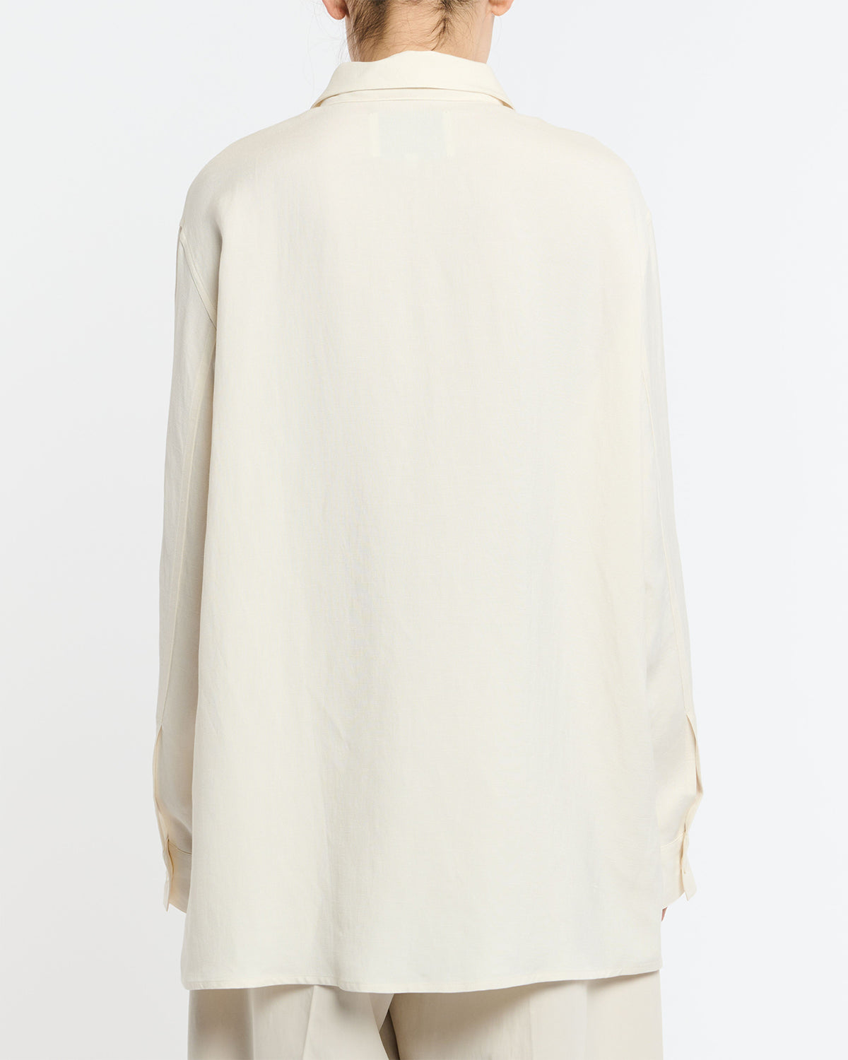 Pinole - Half Placket Shirt - Chalk
