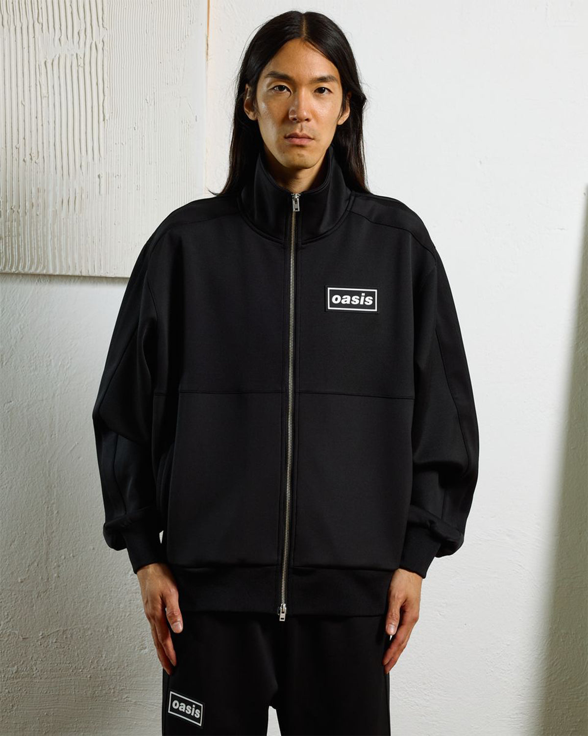 Pleasures X Oasis - Forever Track Jacket - Black