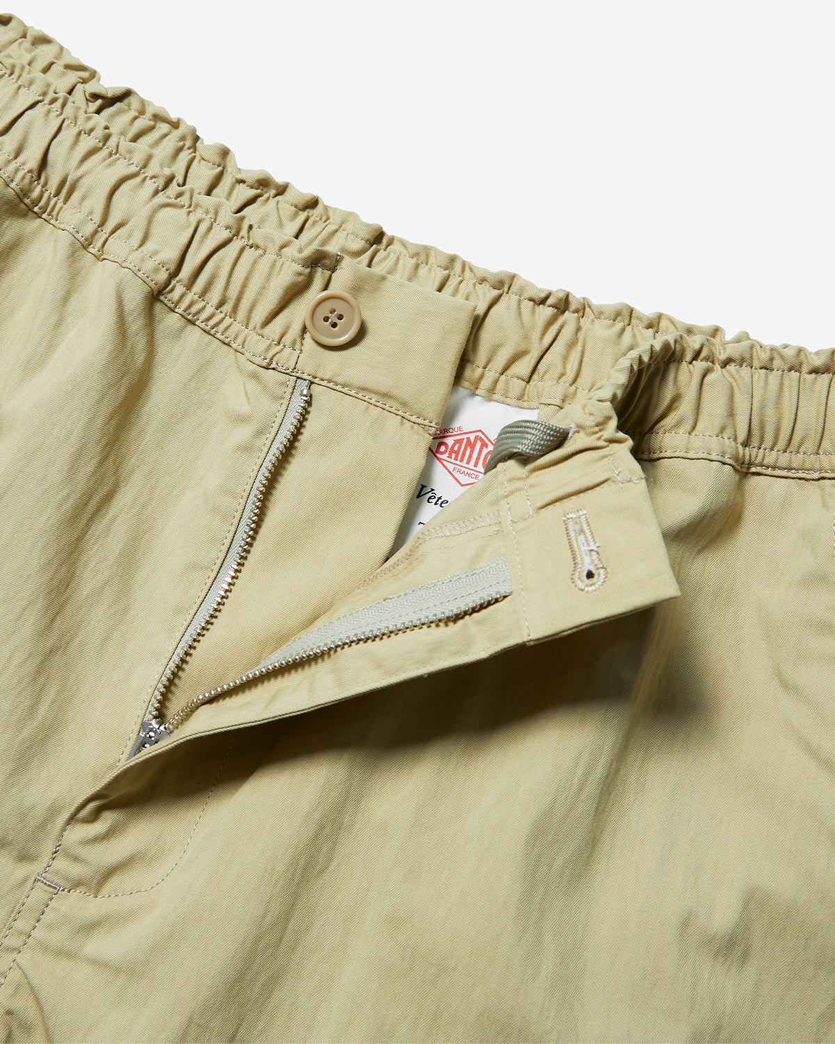 Mens C/N Twill Easy Shorts - Beige