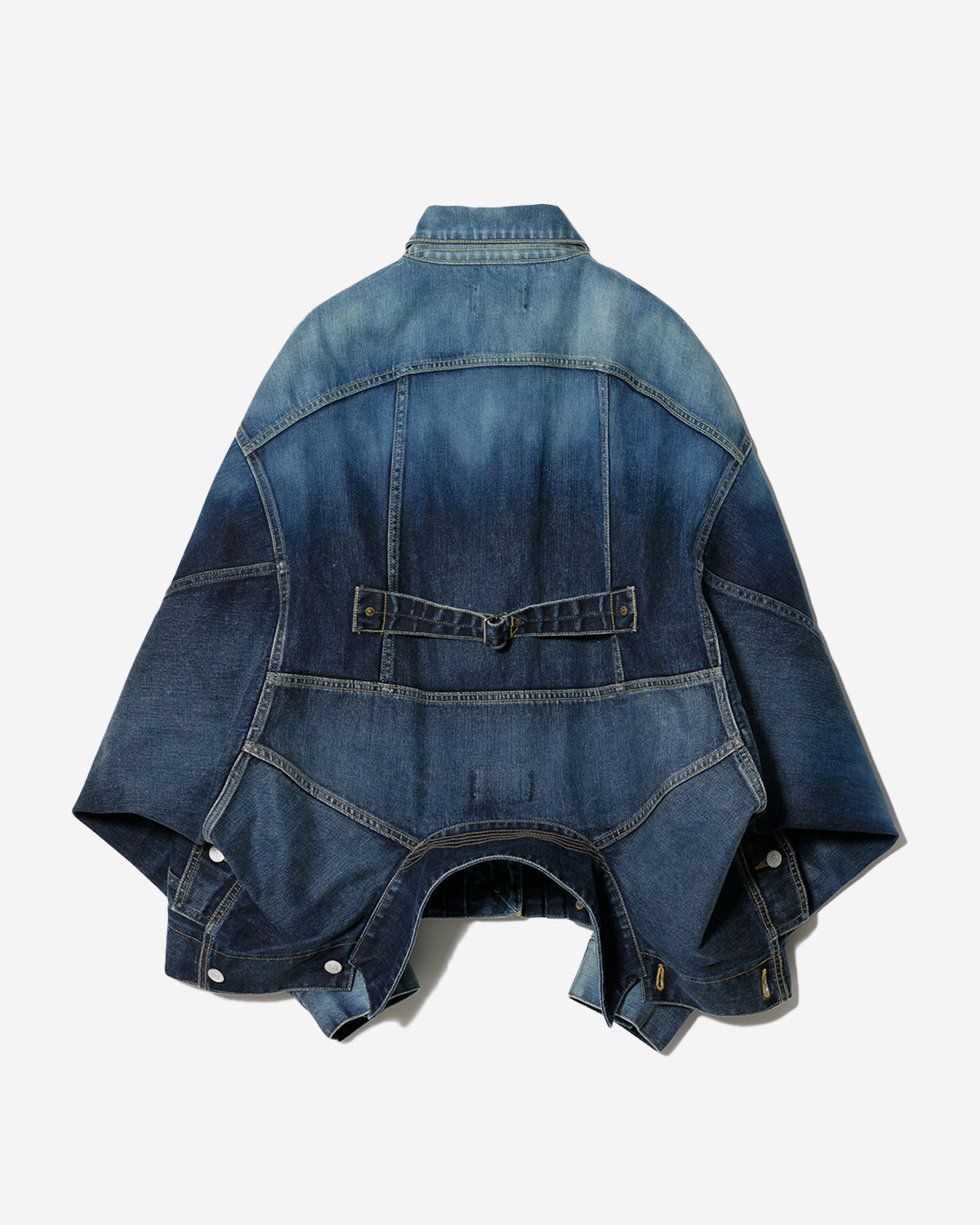 Double End Selvedge Blouson Gradation - Indigo
