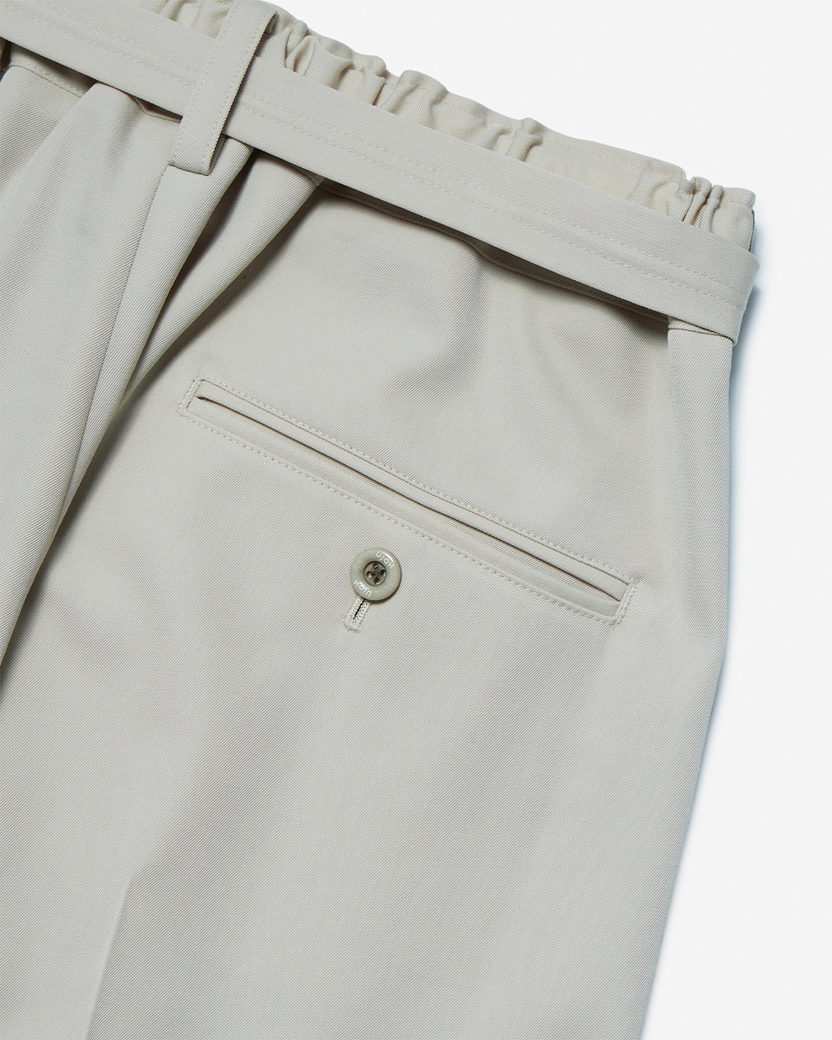 Belted Wide PNT - Sand