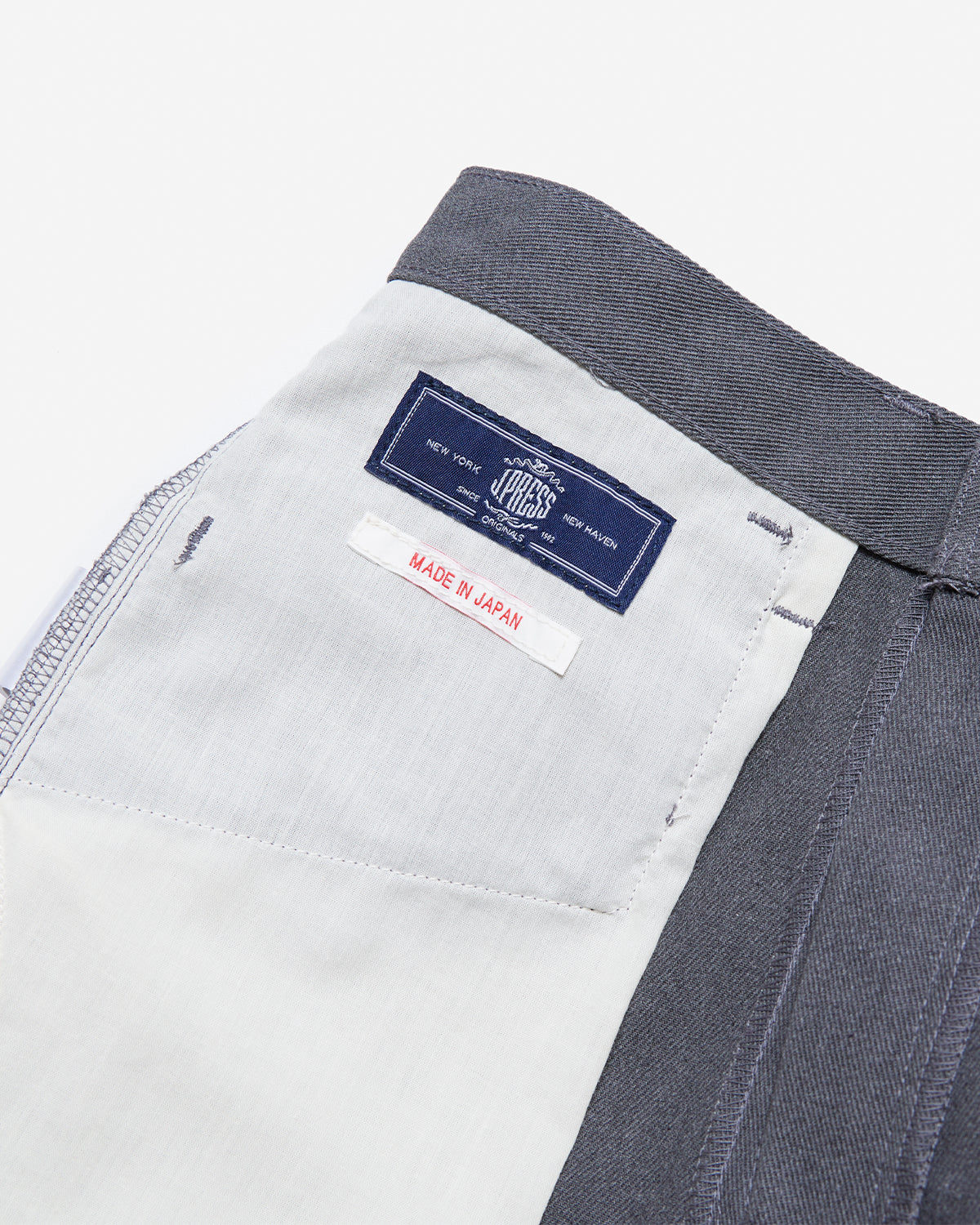Five Piped Stem Trouser - Gray