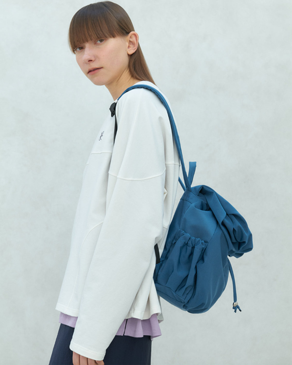 Blooming Mini Backpack - Deep Blue