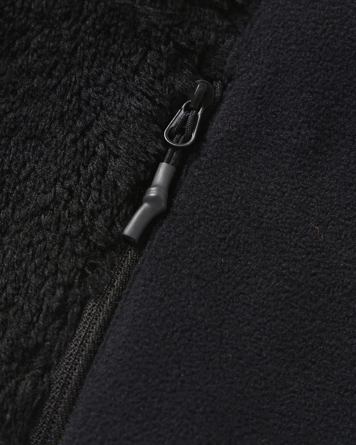 High Loft Fleece Jacket - Black