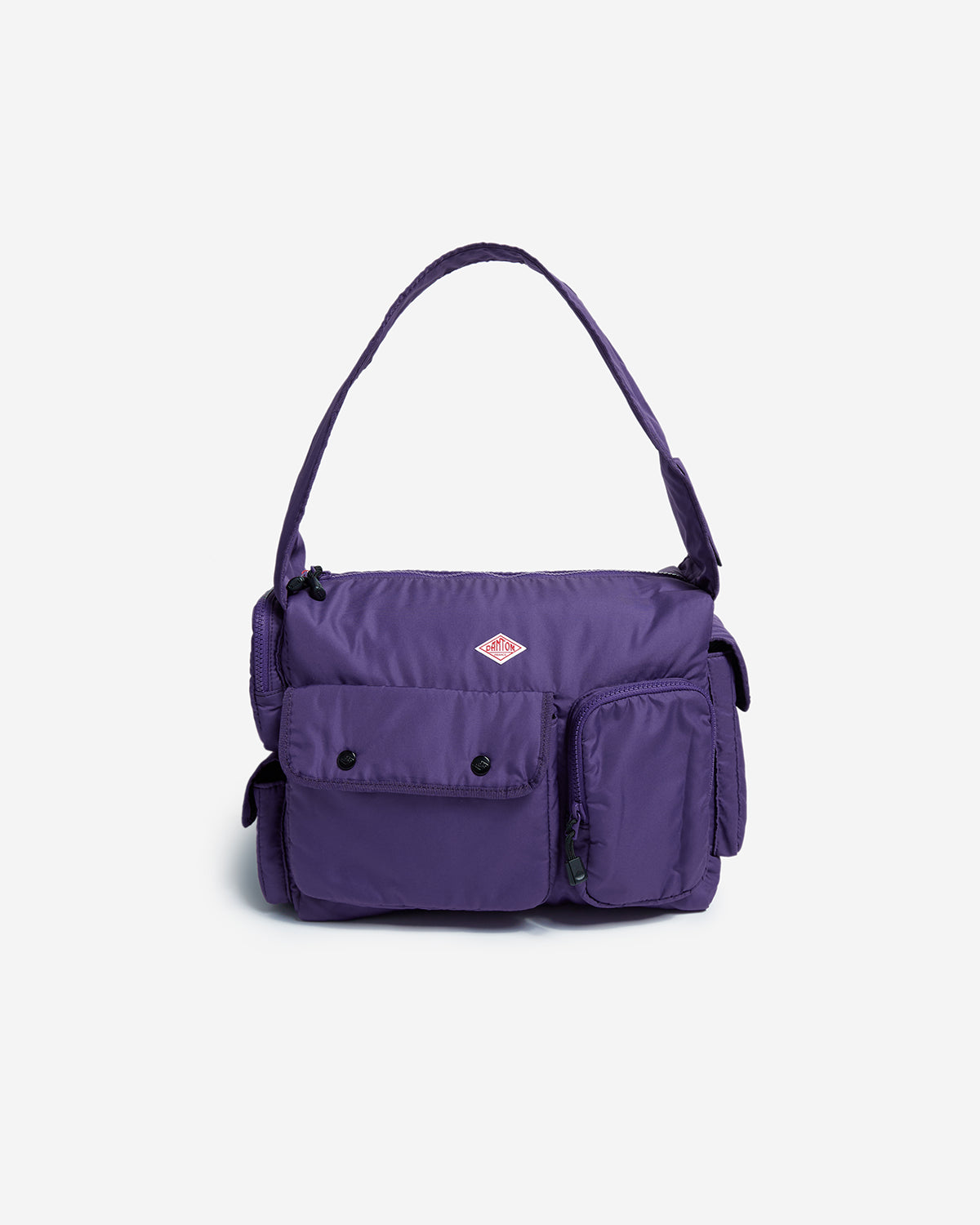 La Defense - Polyester Taffeta Shoulder Bag - Purple White