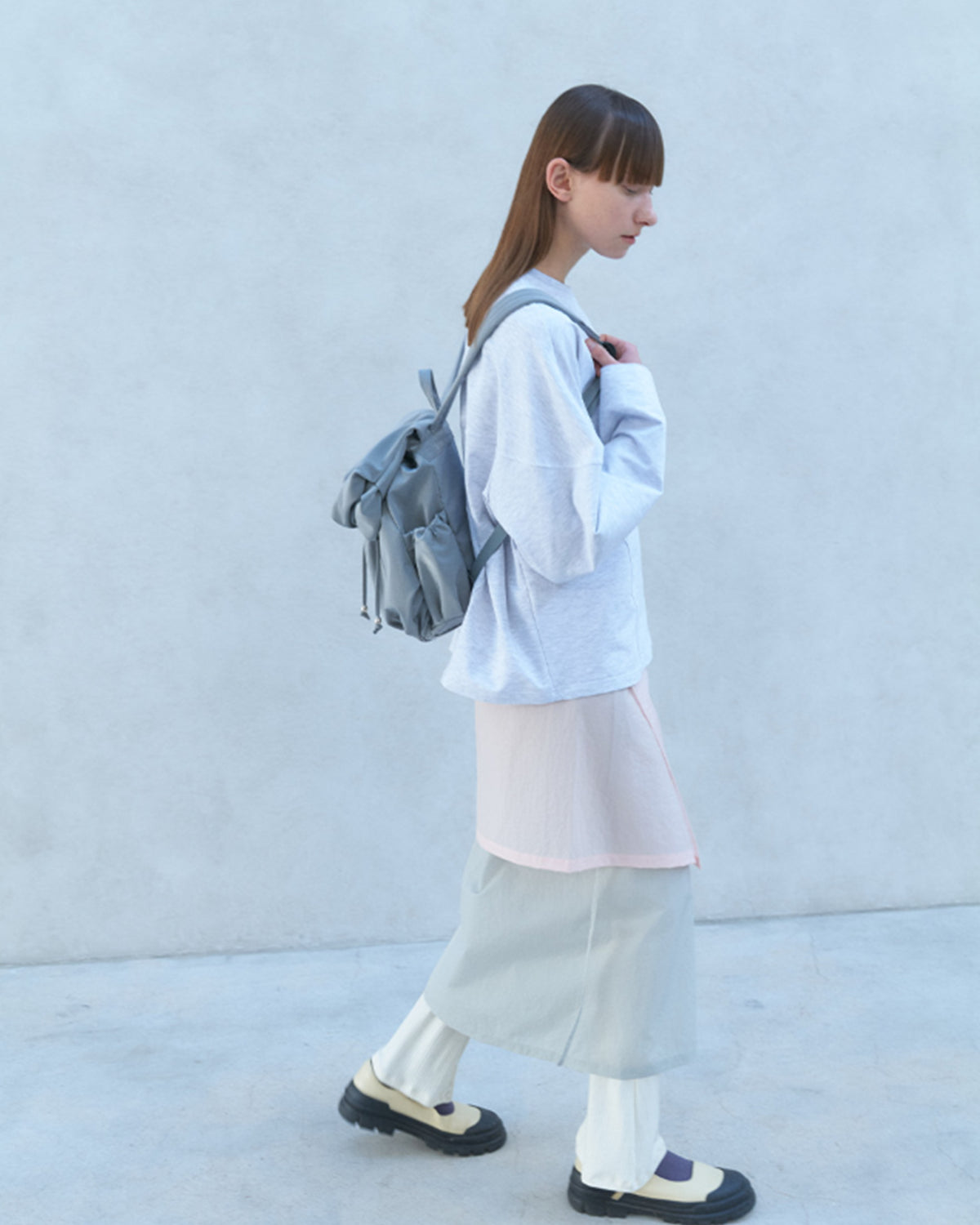 Blooming Mini Backpack - Gray