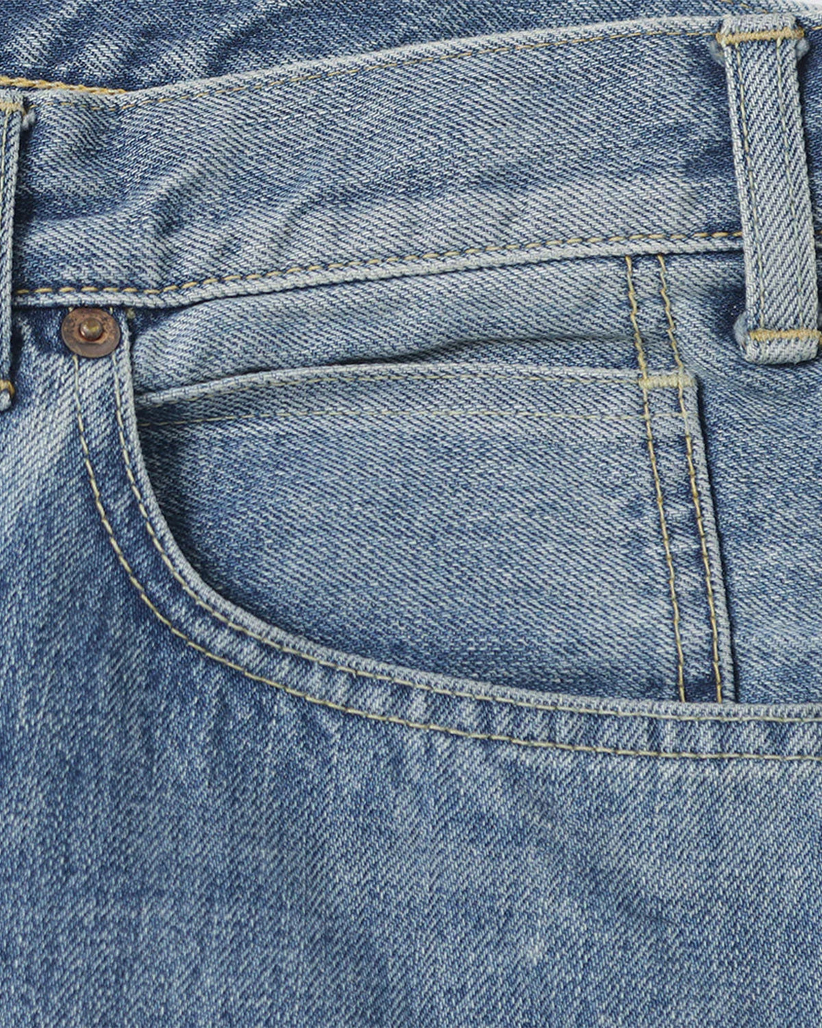 Time Travel Jean Wide 1977 Wash - Vintage Indigo 1977 Wash