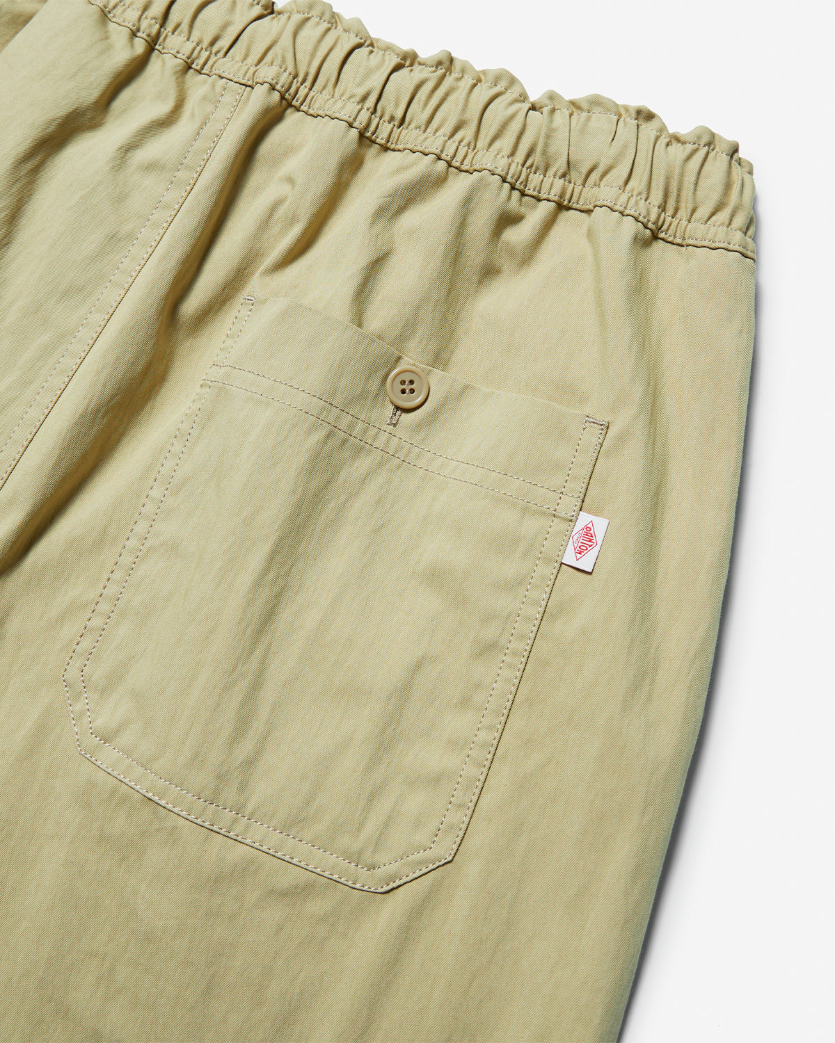 Mens C/N Twill Easy Shorts - Beige