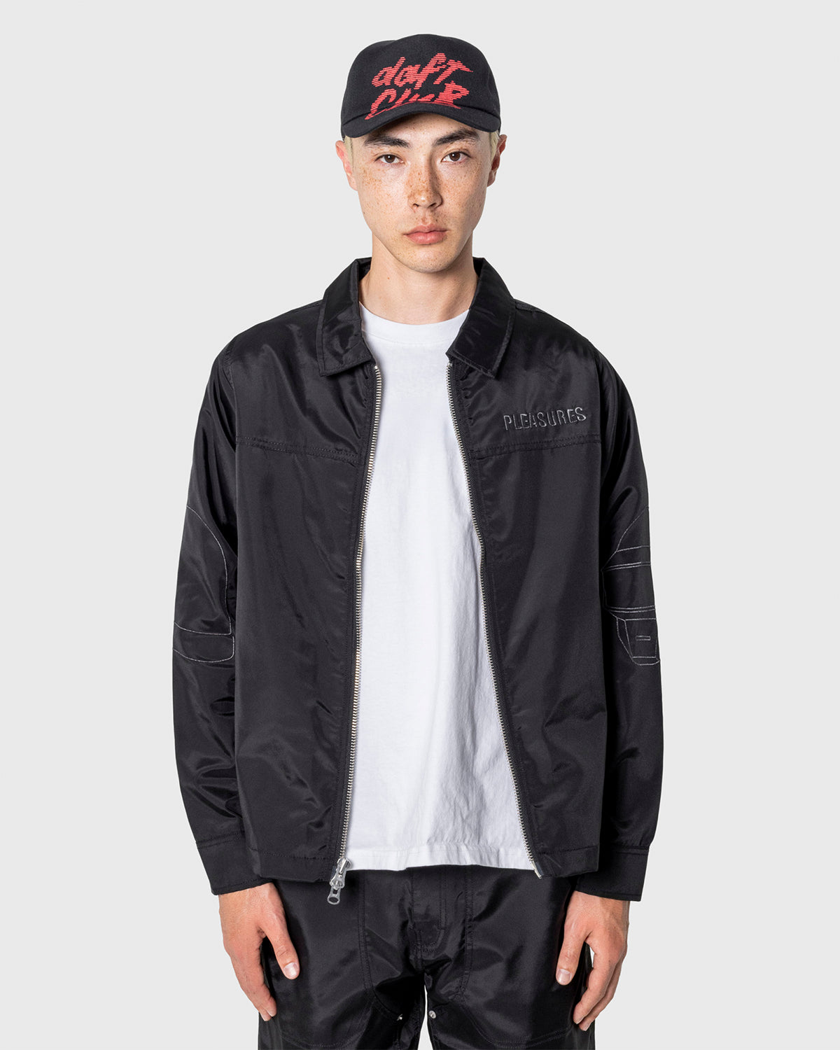 Helmets Nylon Work Jacket - Black