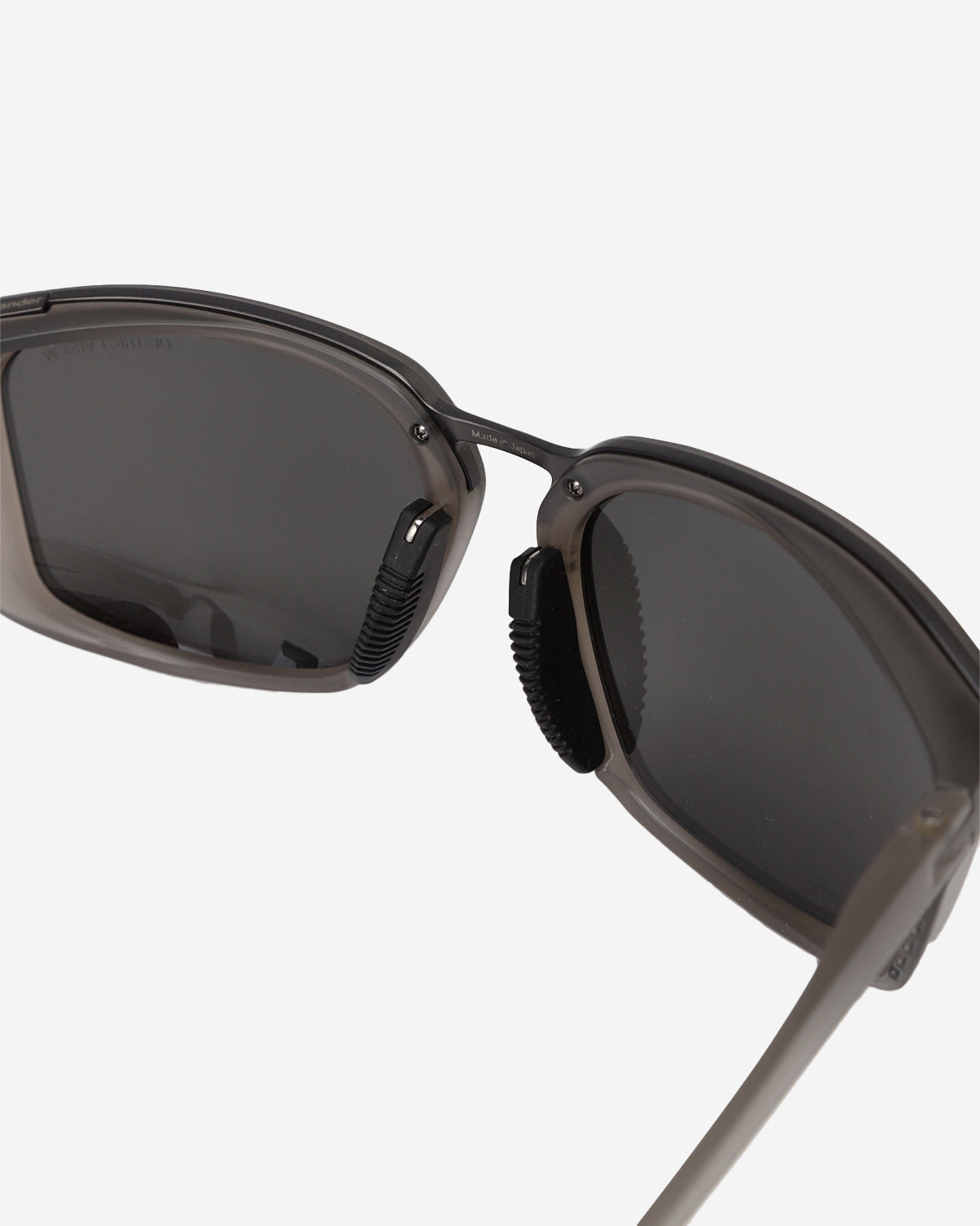 District Vision × And Wander Sunglasses W/Strap - Charcoal