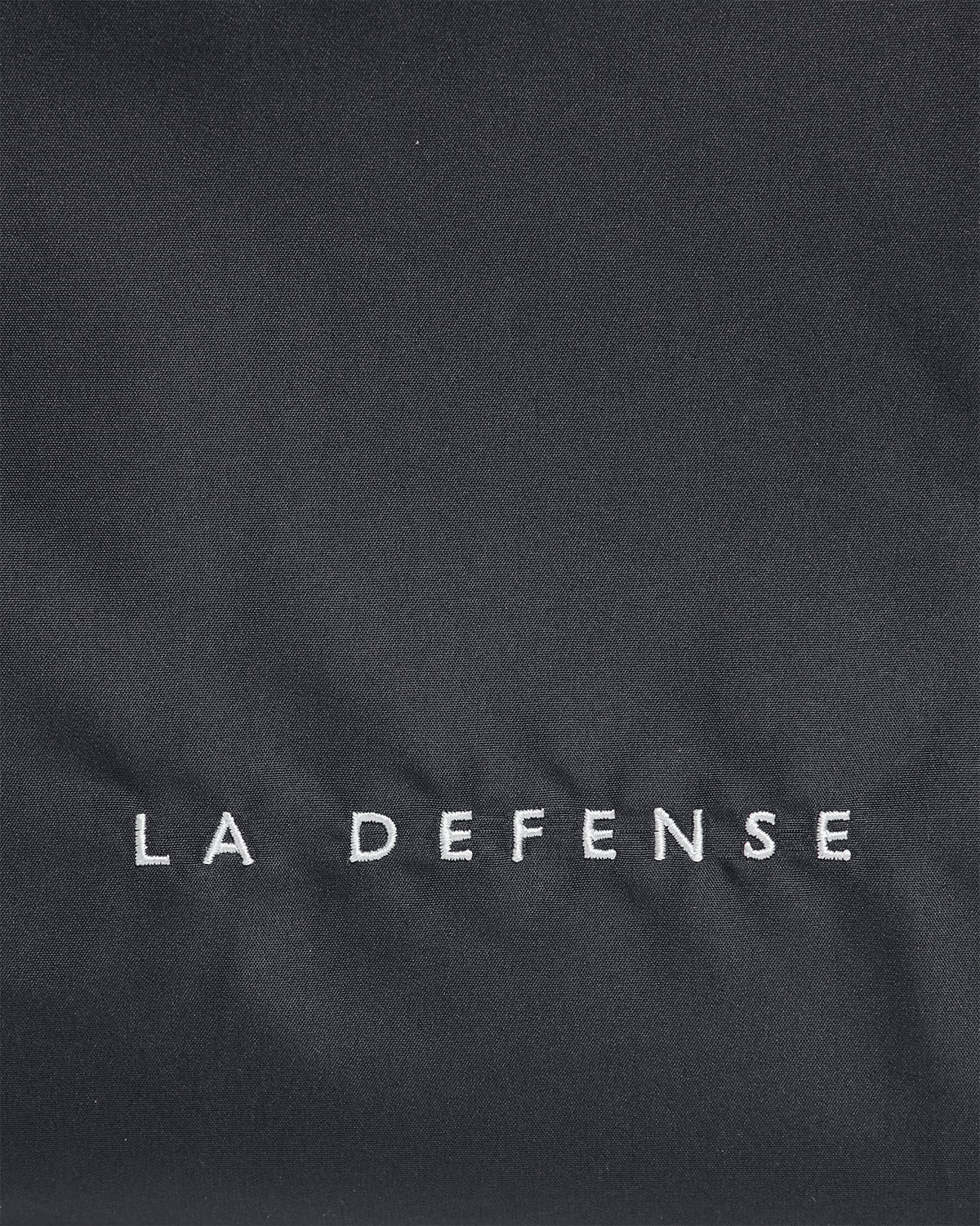 La Defense - Polyester Taffeta Shoulder Bag - Black White