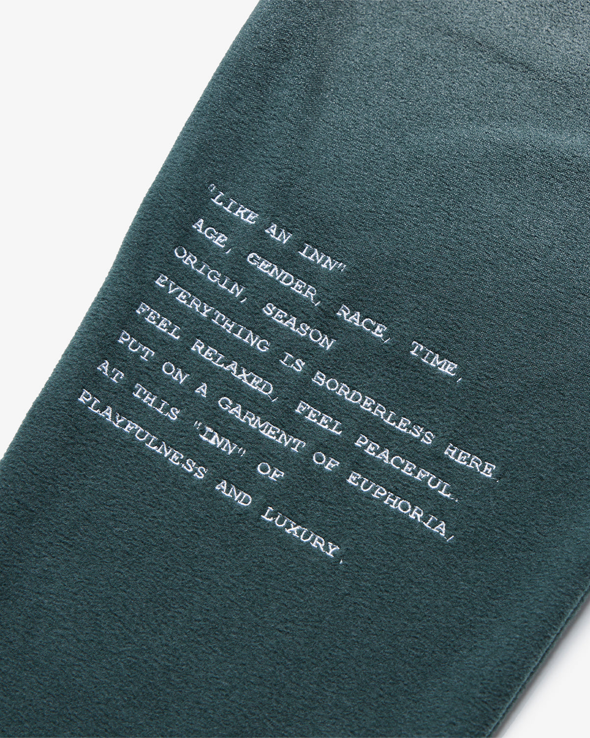 Pigment PT Wash Fleece Pants - Hunter Green