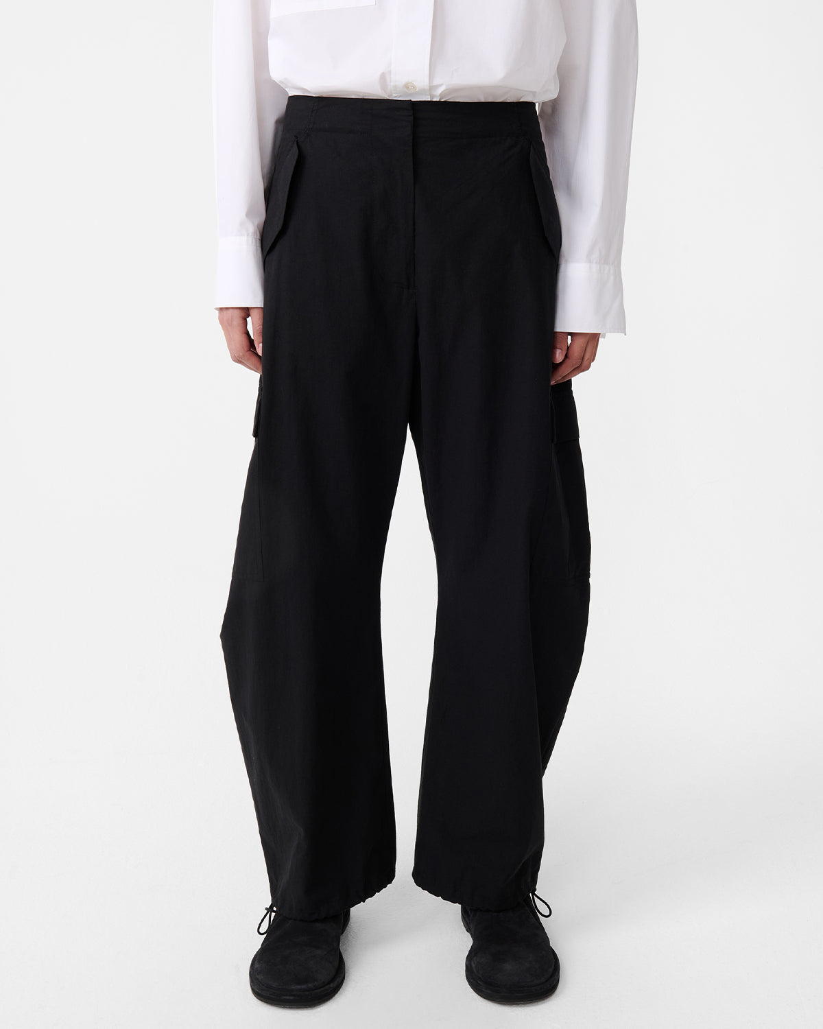 Clovis - Utility Pant - Washed Black