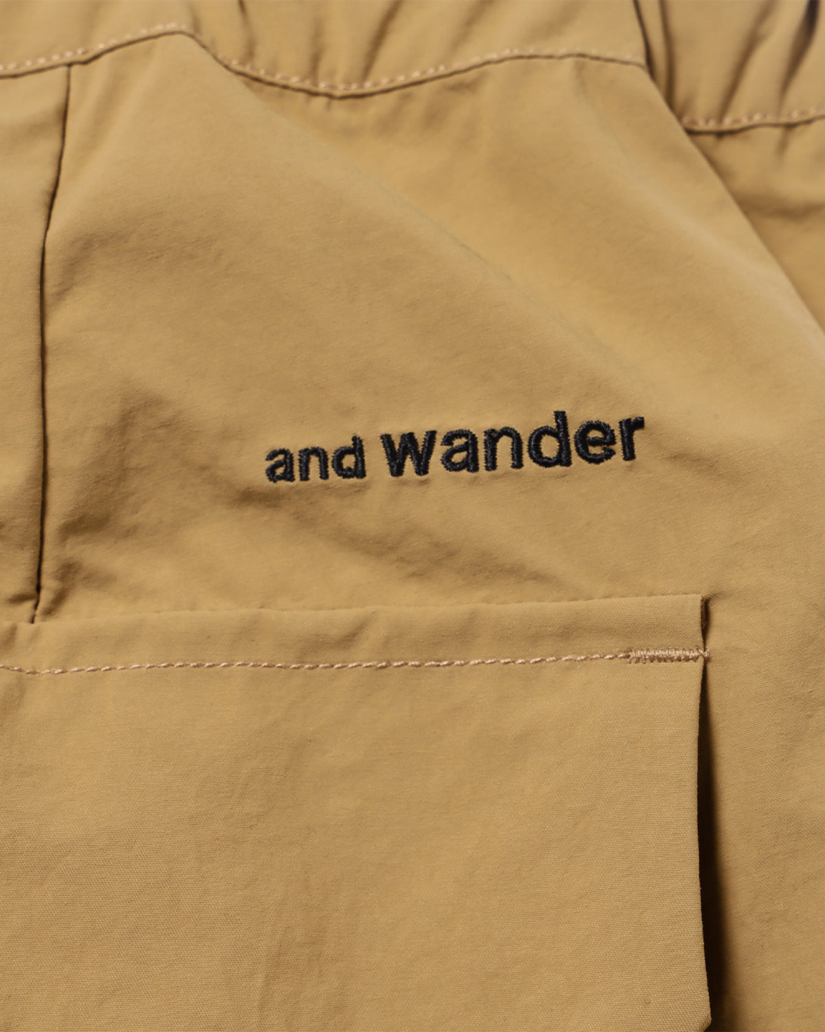 Twill Short Pants (M) - Beige