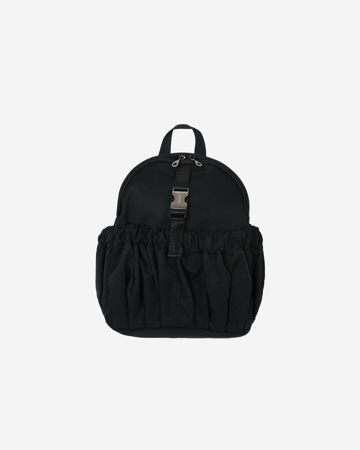 Gathered Mini Backpack - Black