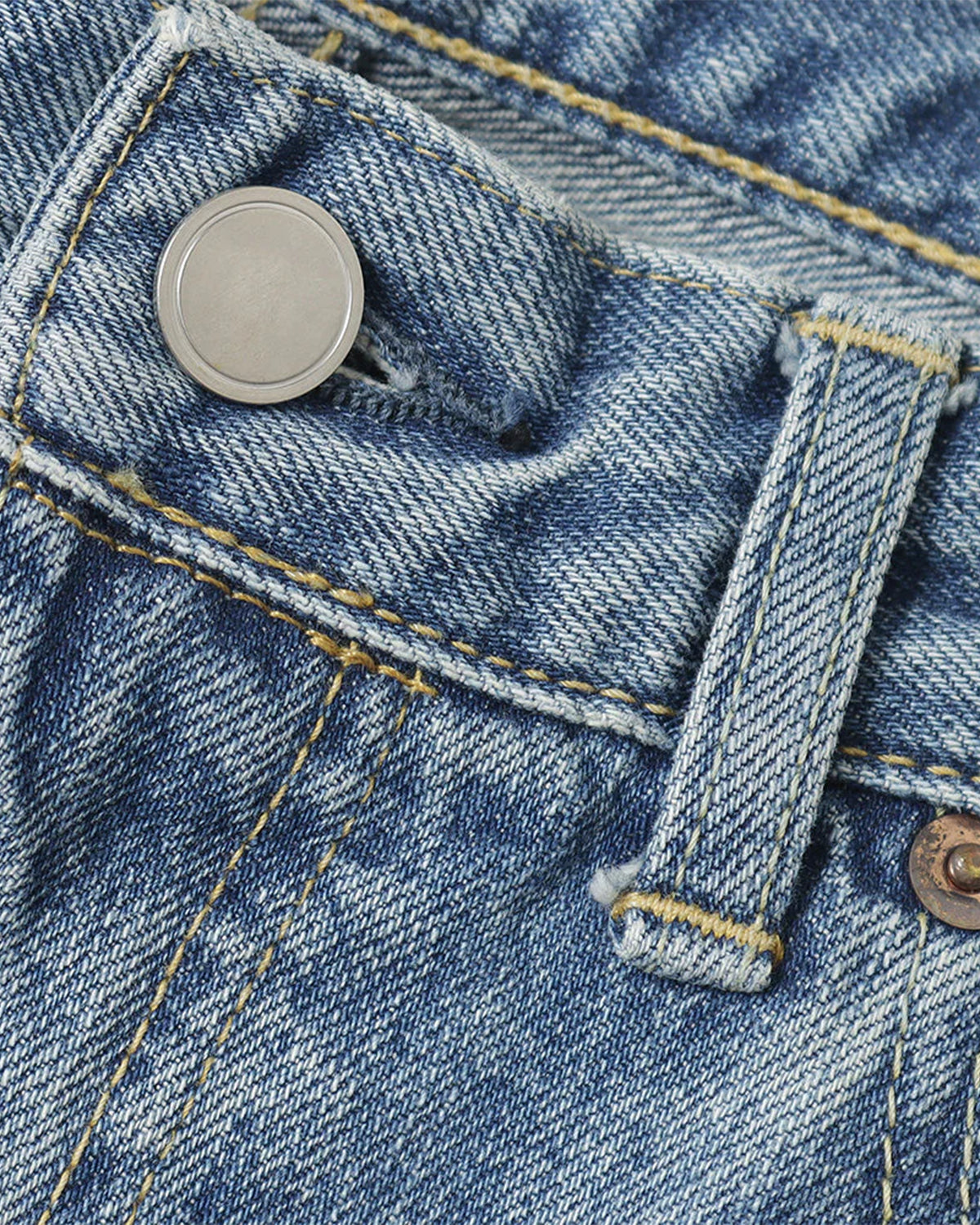 Time Travel Jean Wide 1977 Wash - Vintage Indigo 1977 Wash