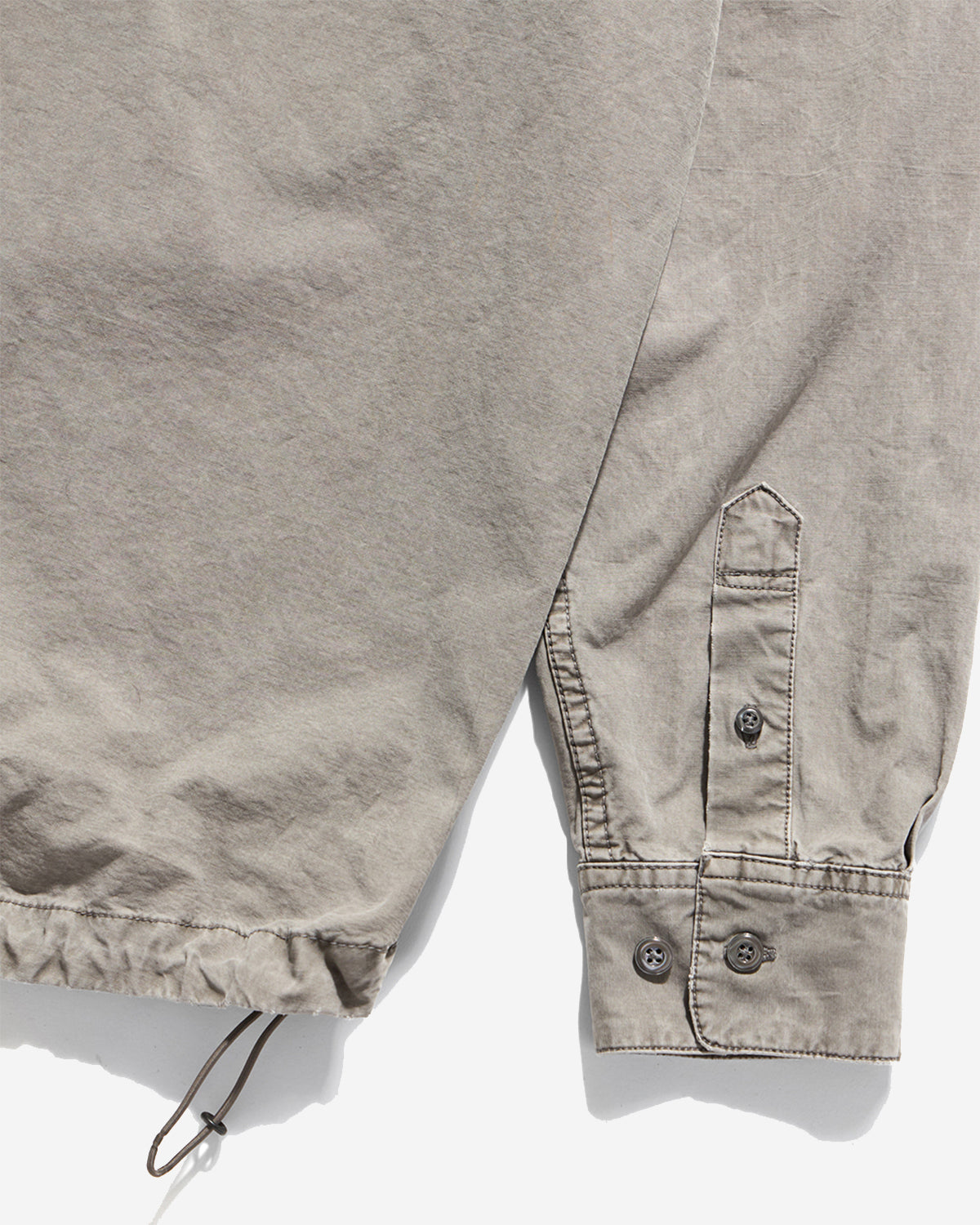 2P Drawstring Shirt - Greige