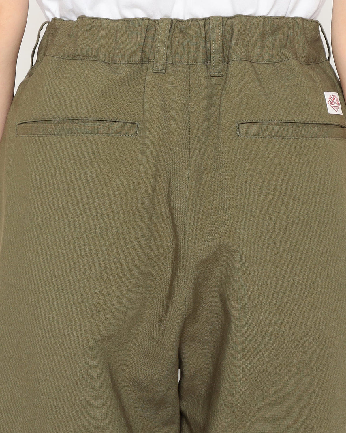 Mens C/N Twill Easy Shorts - Olive