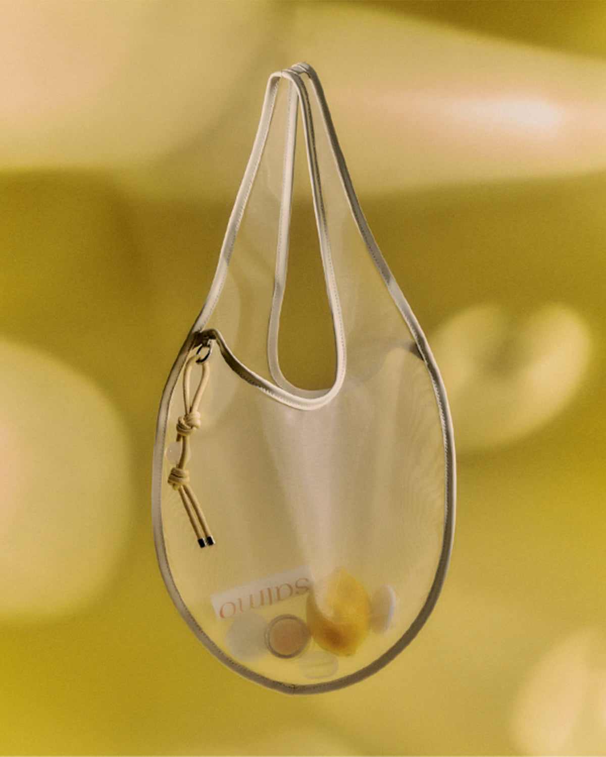 Nest Mesh Shoulder Bag - Ivory