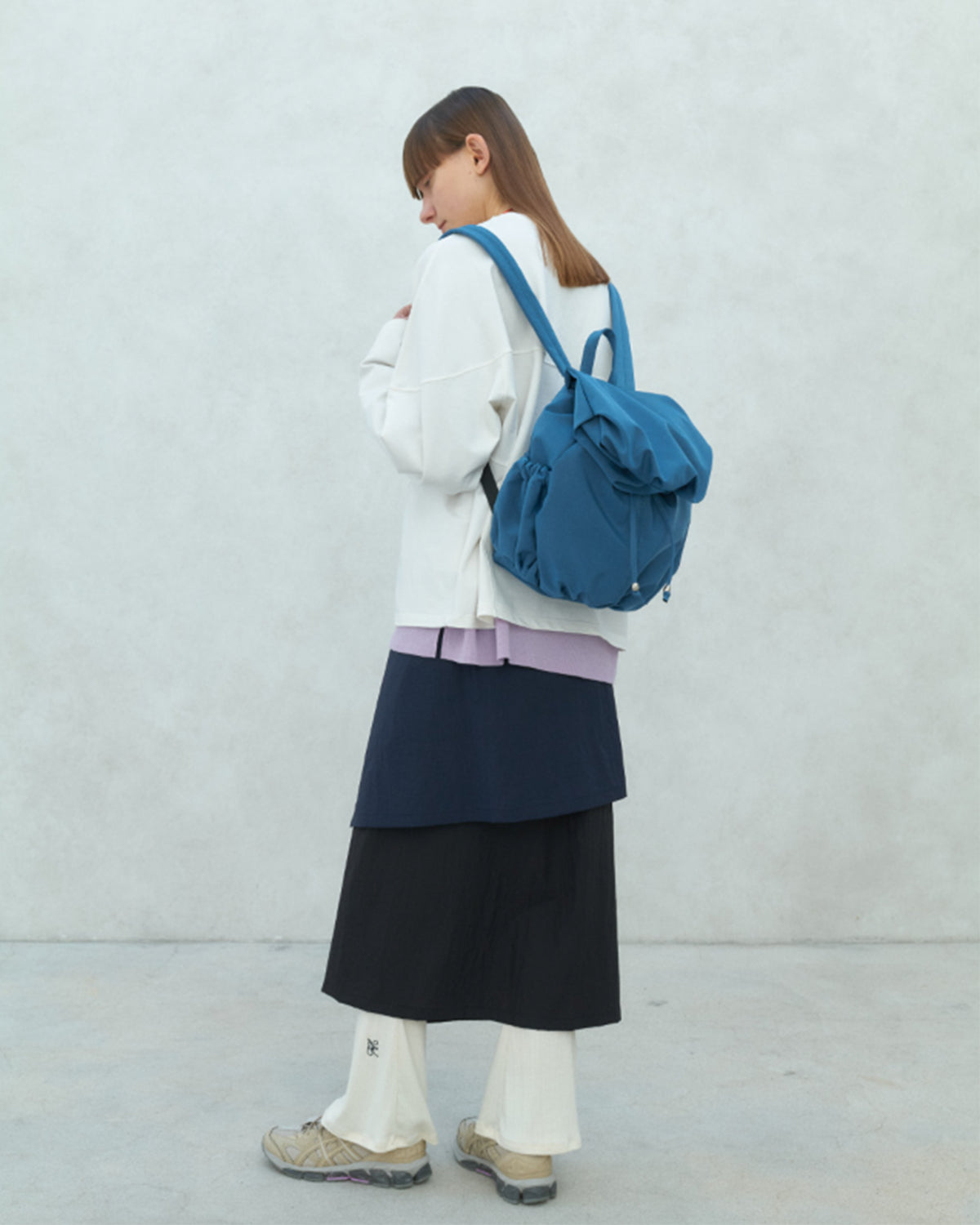 Blooming Mini Backpack - Deep Blue