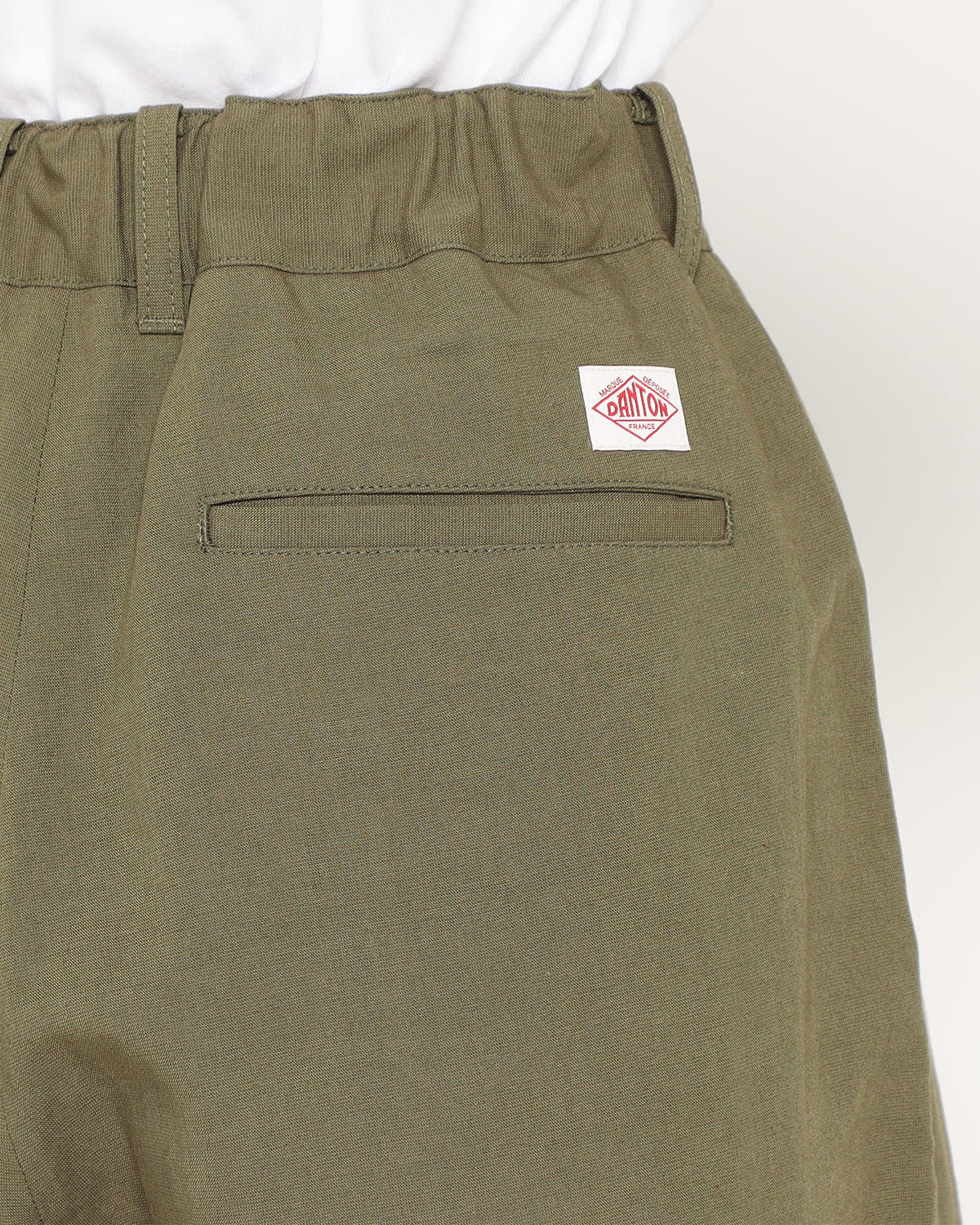 Mens C/N Twill Easy Shorts - Olive