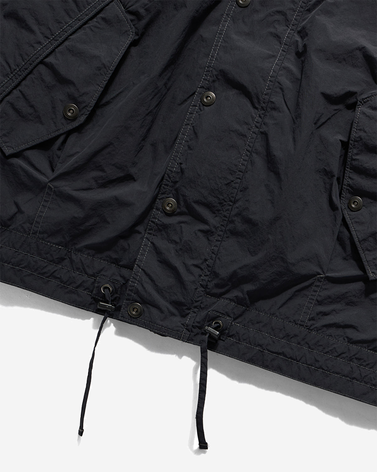 Gunner Short Parka - Black