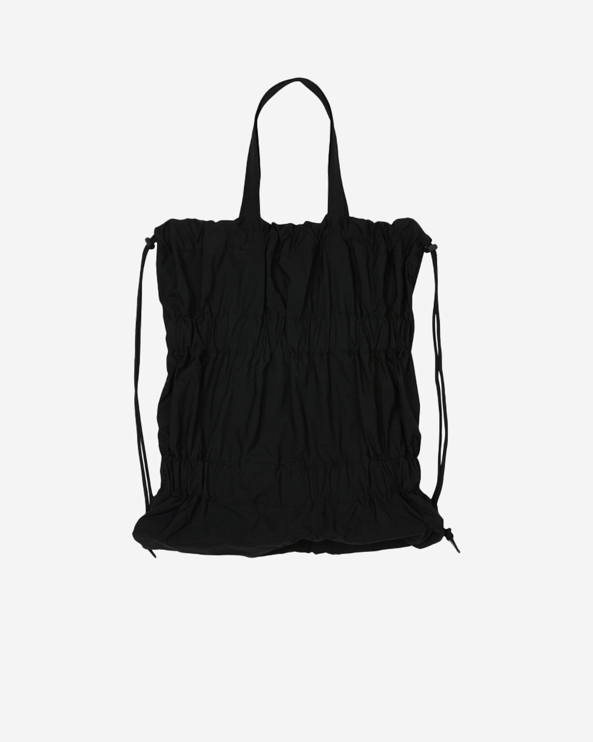 Tiered Banding Backpack - Black