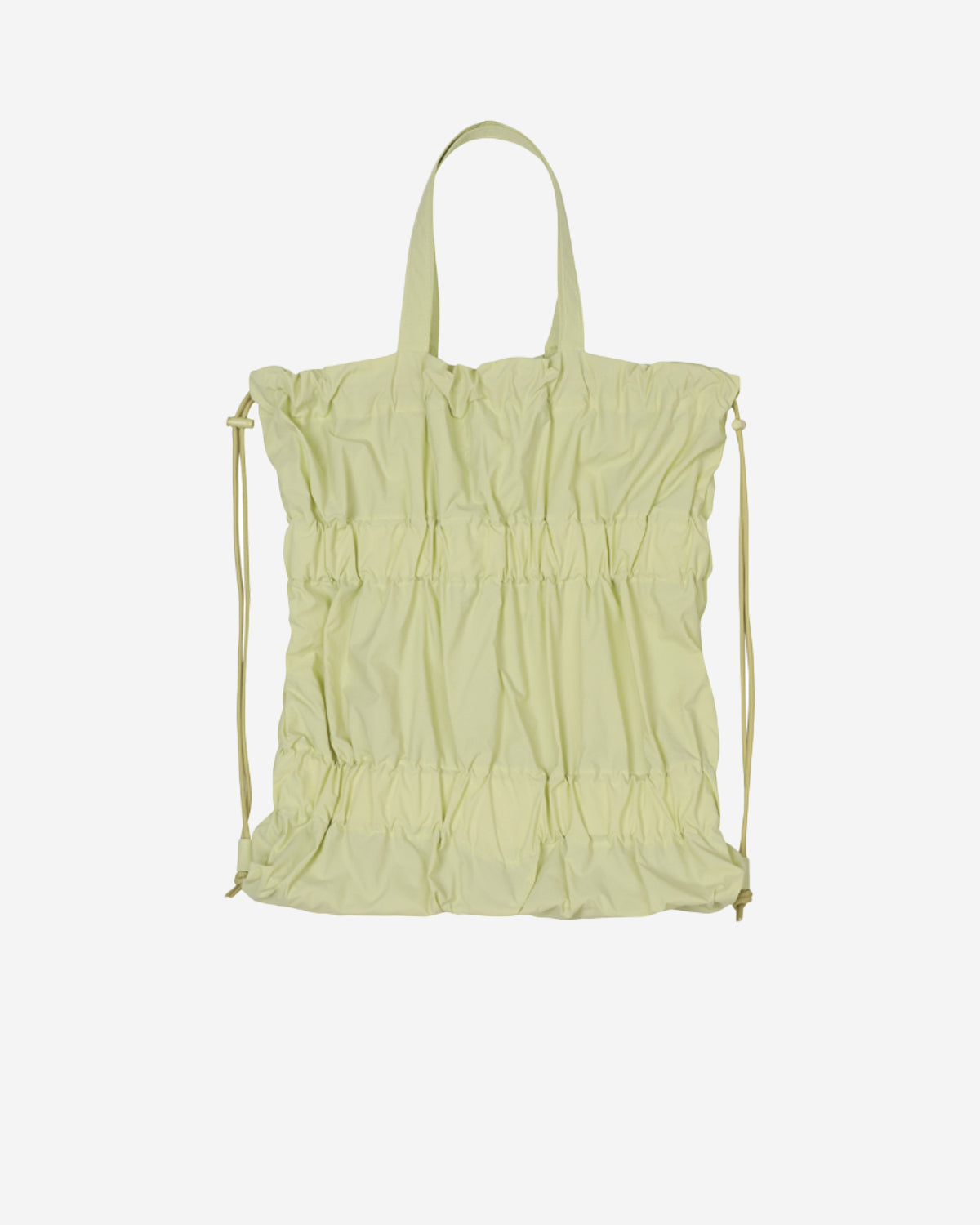 Tiered Banding Backpack - Lime Lemon