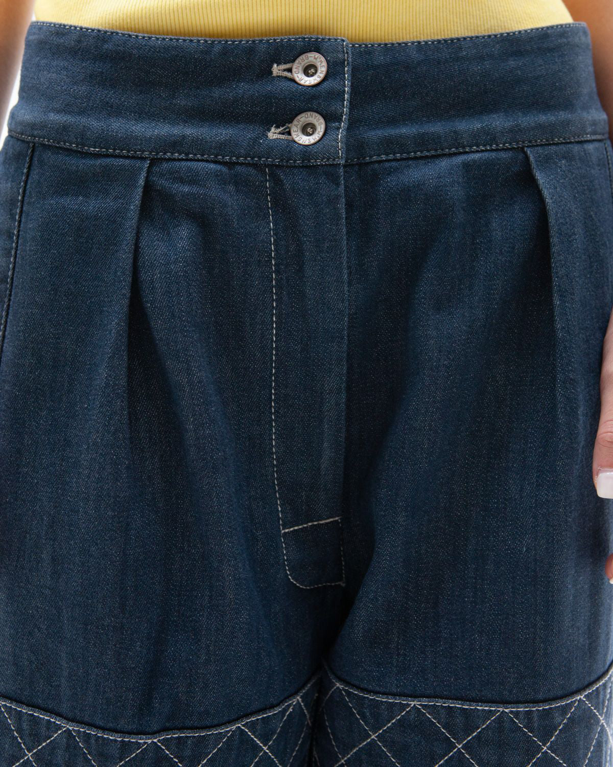 Burnout Pants - Denim