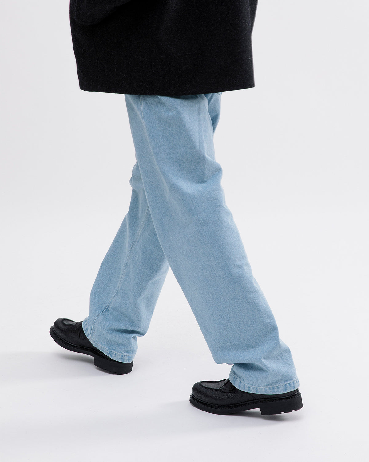 5 Pocket - Mens Trousers Denim - Bleached