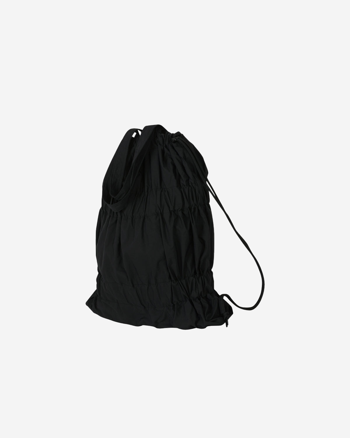 Tiered Banding Backpack - Black