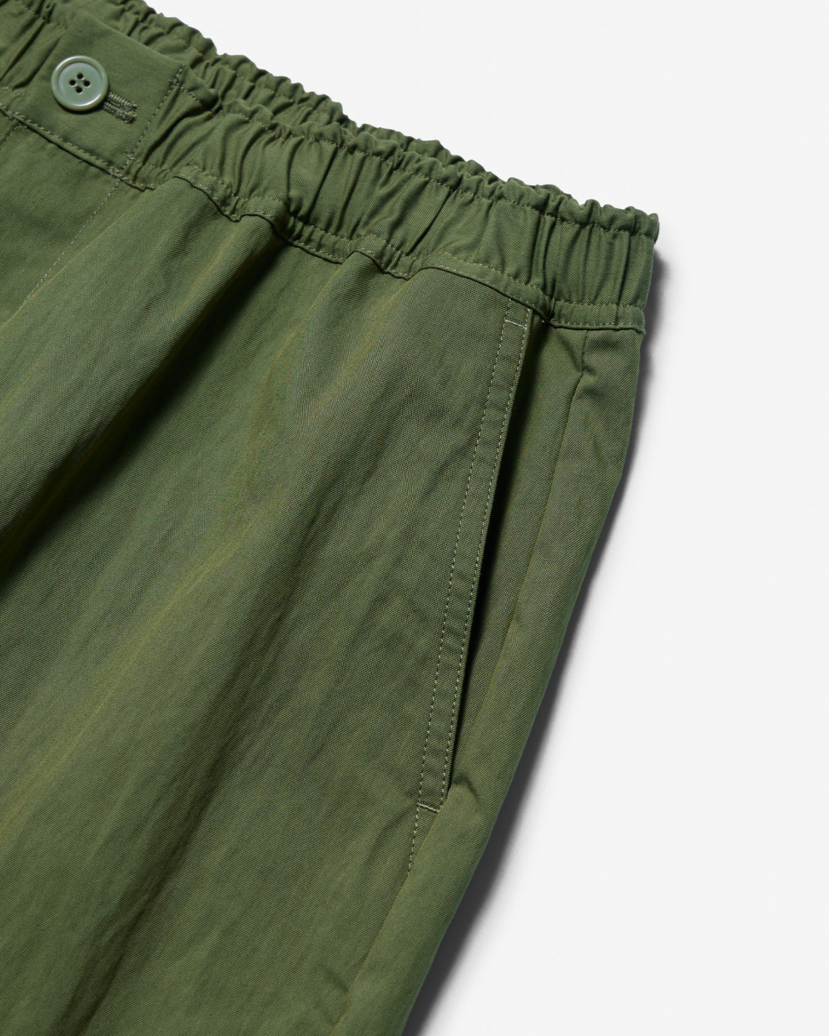 Mens C/N Twill Easy Shorts - Olive